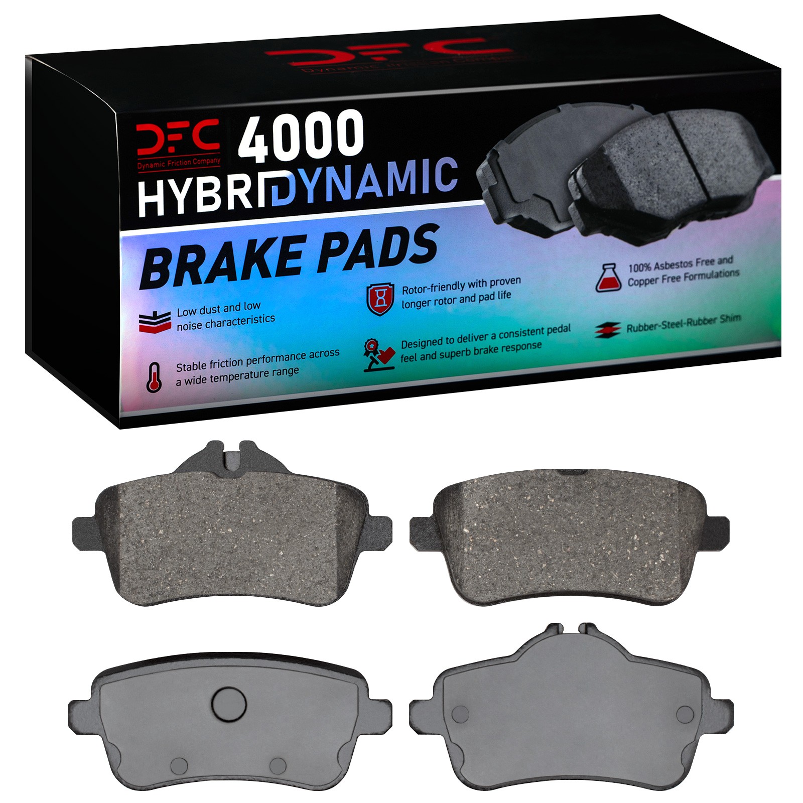DYN 4000-1630-20 DFC 4000 HybriDynamic Brake Pads - Image 2