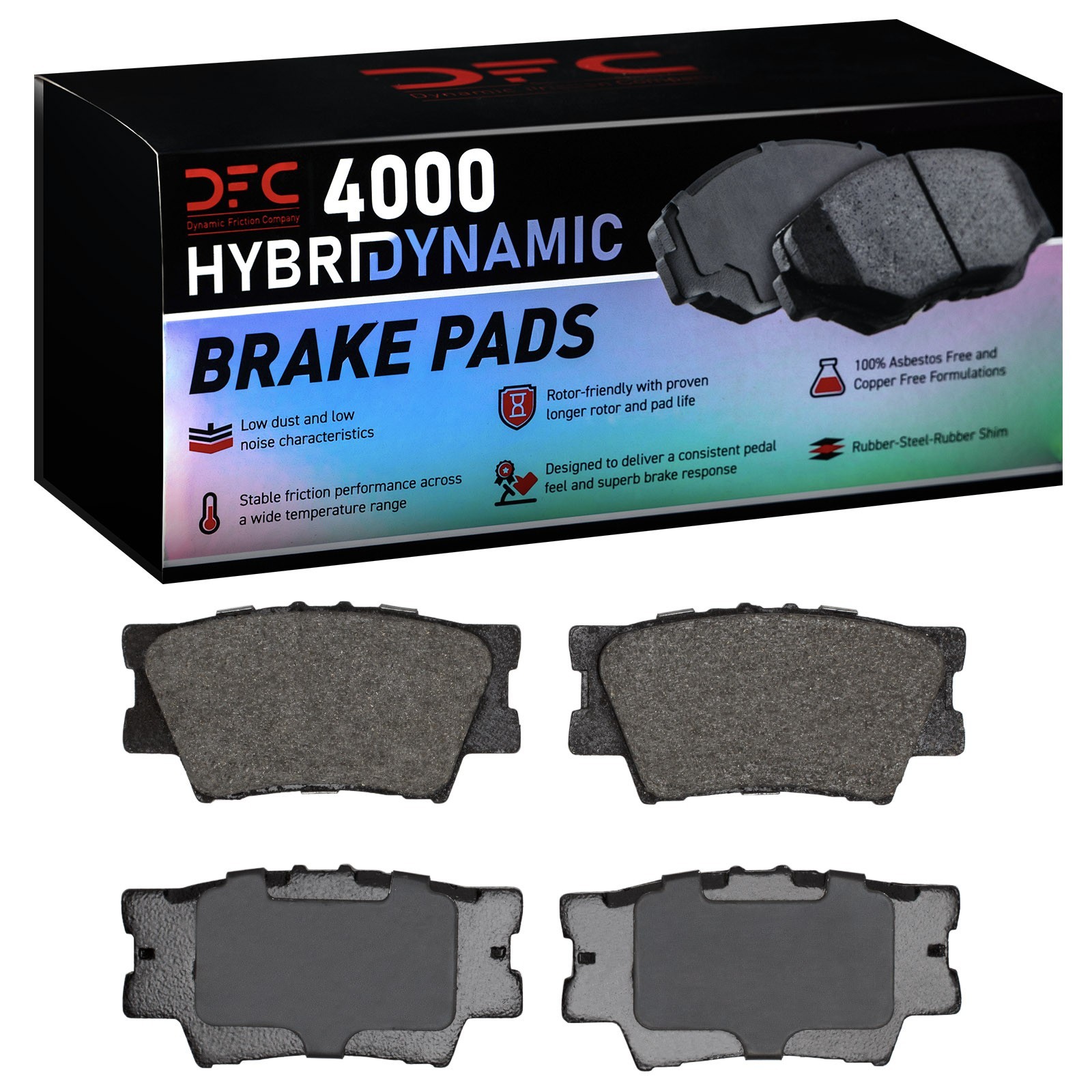 DYN 4000-1632-00 DFC 4000 HybriDynamic Brake Pads - Image 2