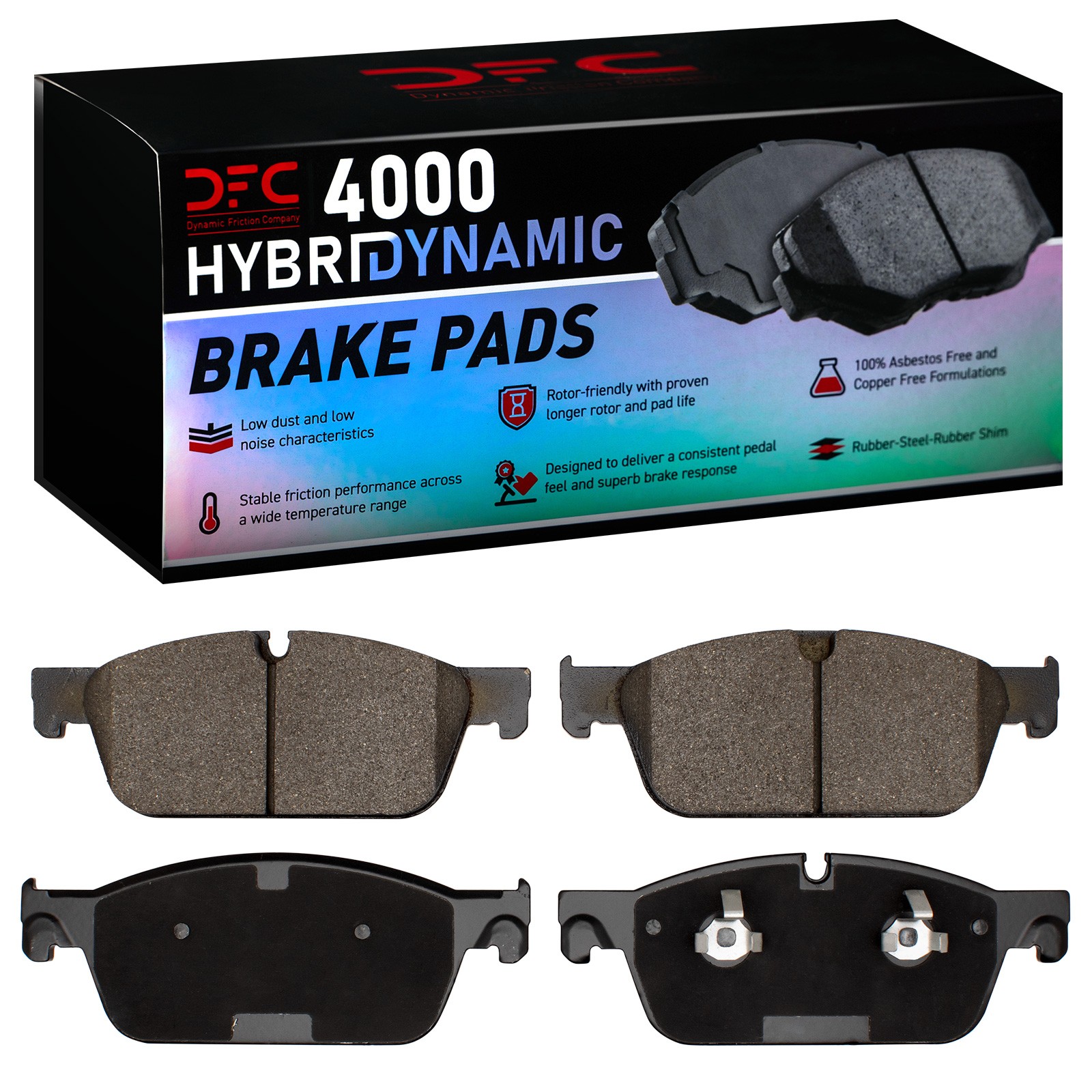 DYN 4000-1636-10 DFC 4000 HybriDynamic Brake Pads - Image 3