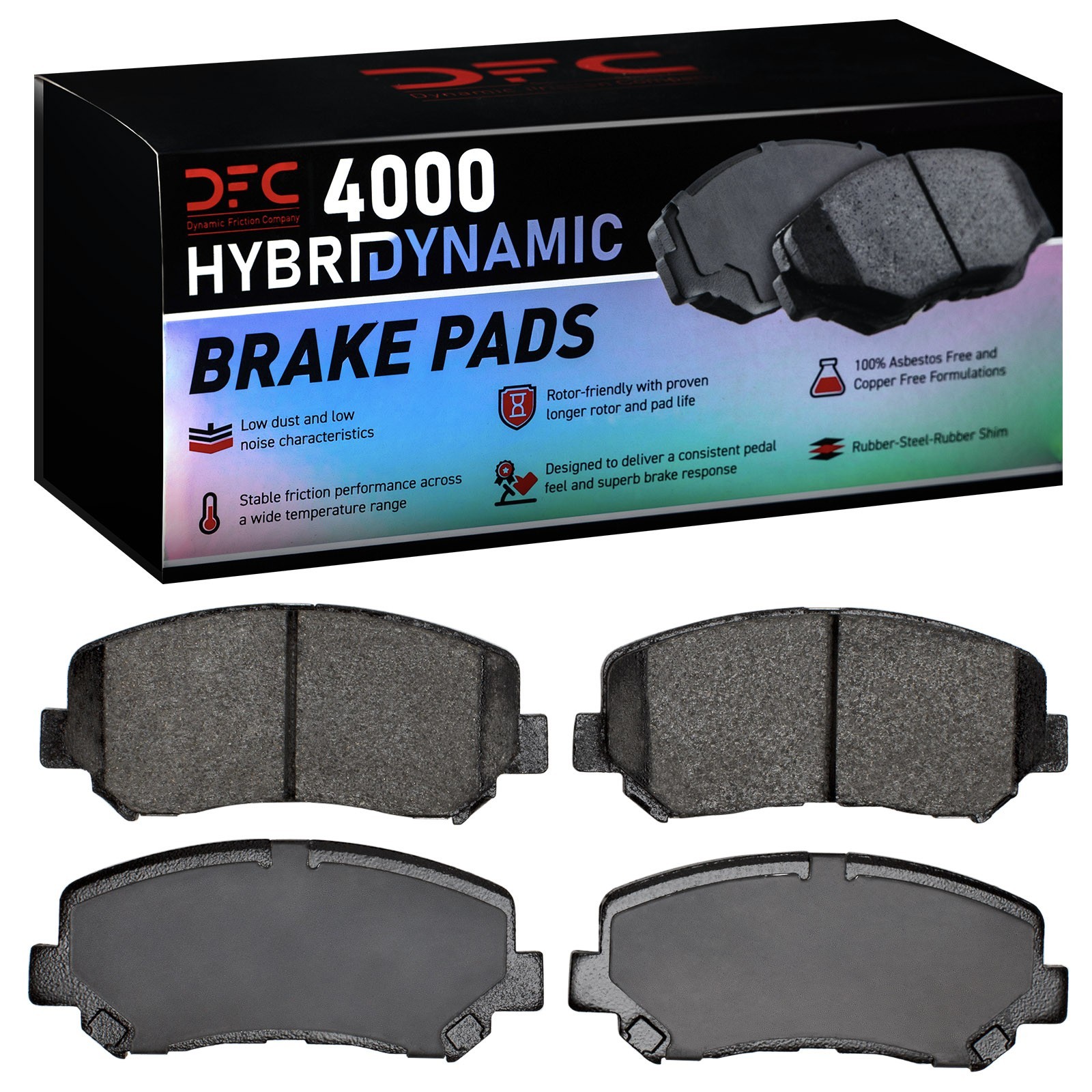DYN 4000-1640-00 DFC 4000 HybriDynamic Brake Pads - Image 2