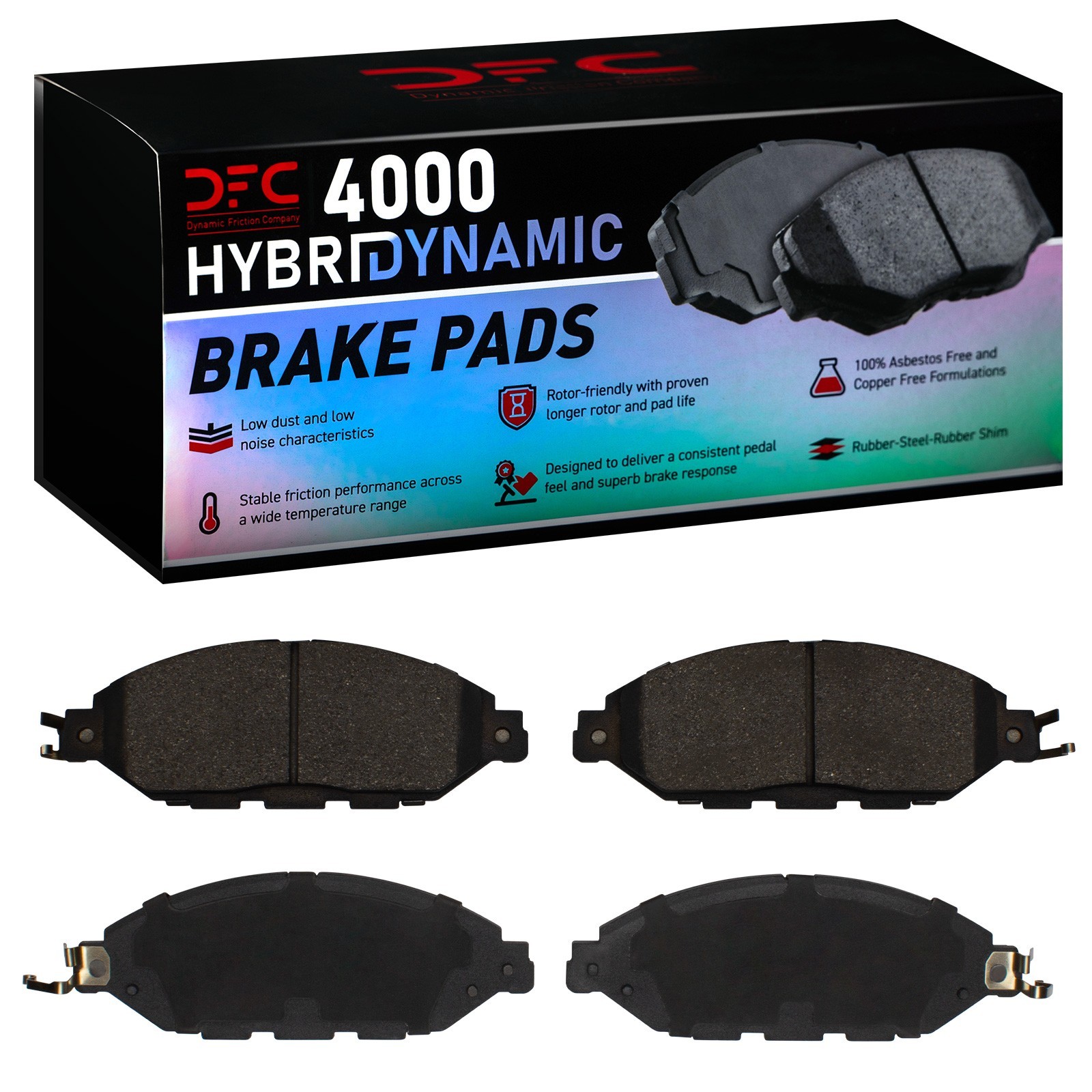 DYN 4000-1649-00 DFC 4000 HybriDynamic Brake Pads - Image 2