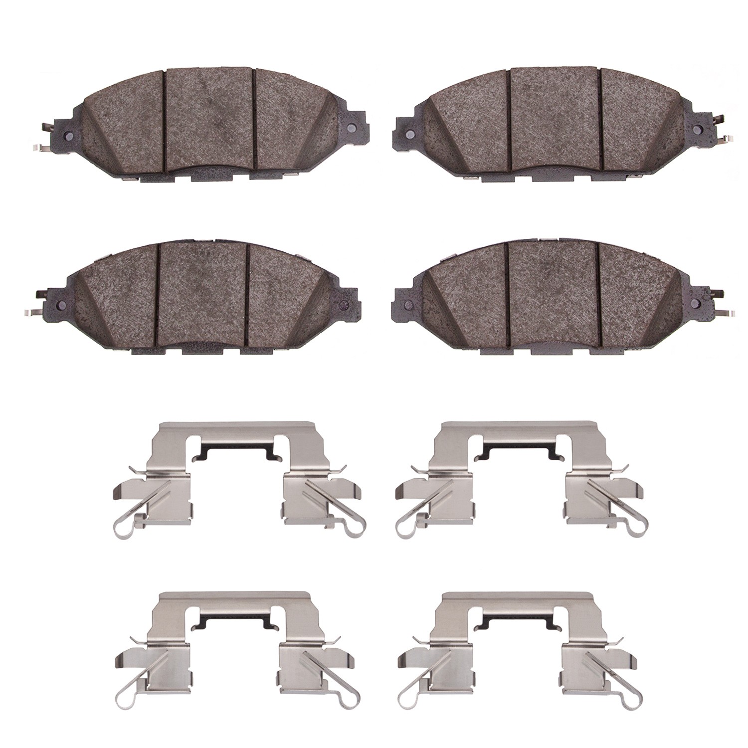 DYN 4000-1649-01 DFC HybriDynamic Brake Pads Hrdwr Kit