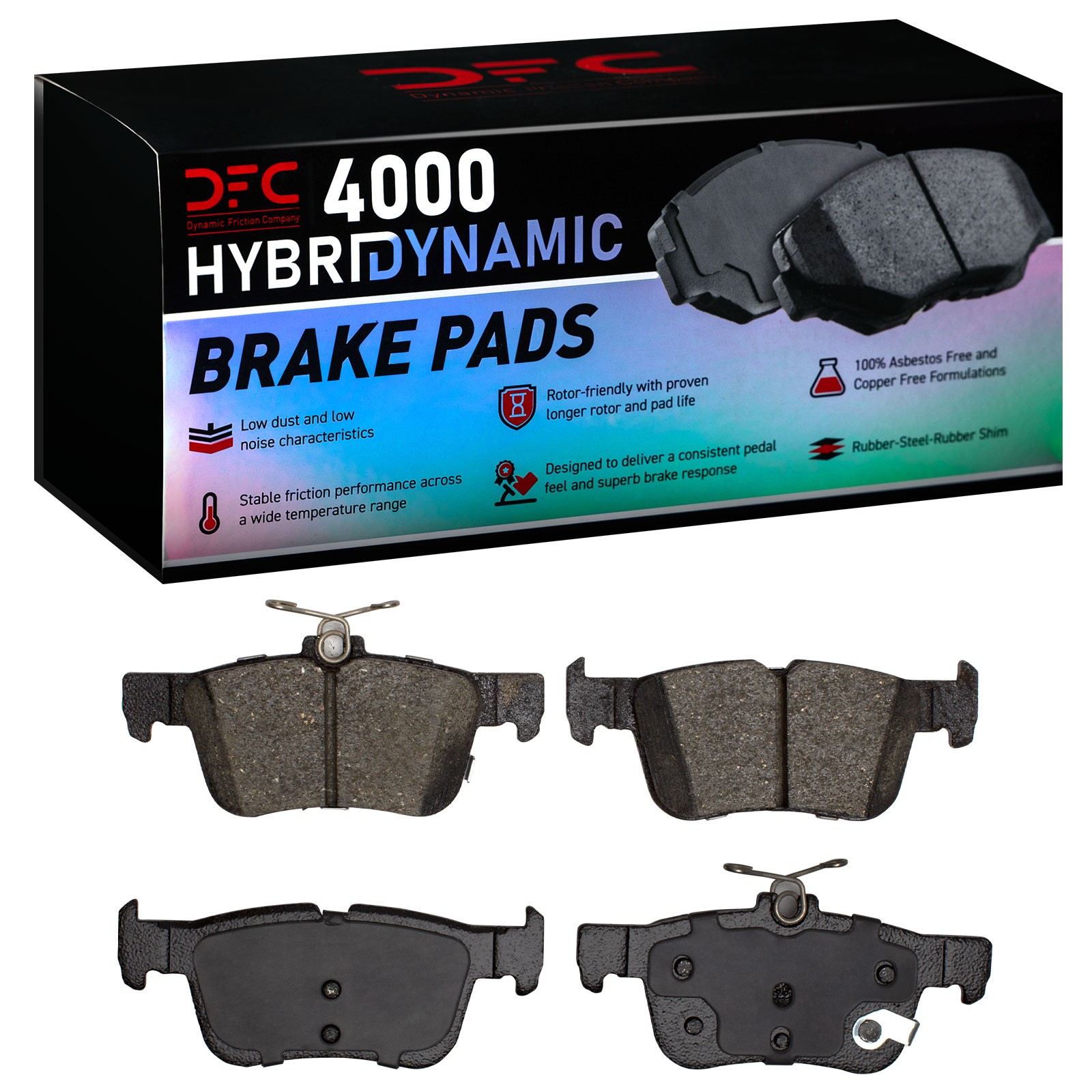 DYN 4000-1665-00 DFC 4000 HybriDynamic Brake Pads - Image 2