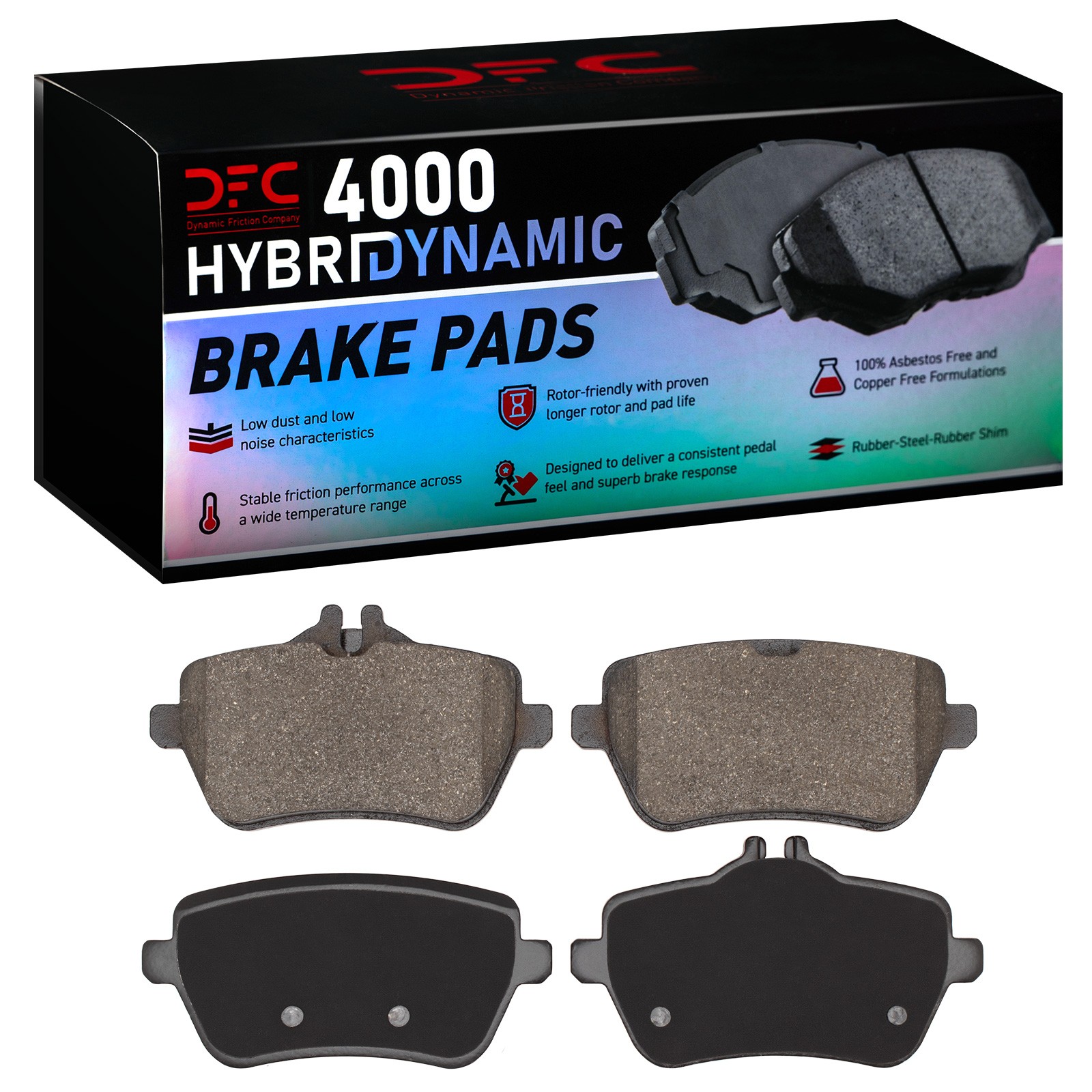DYN 4000-1689-00 DFC 4000 HybriDynamic Brake Pads - Image 2