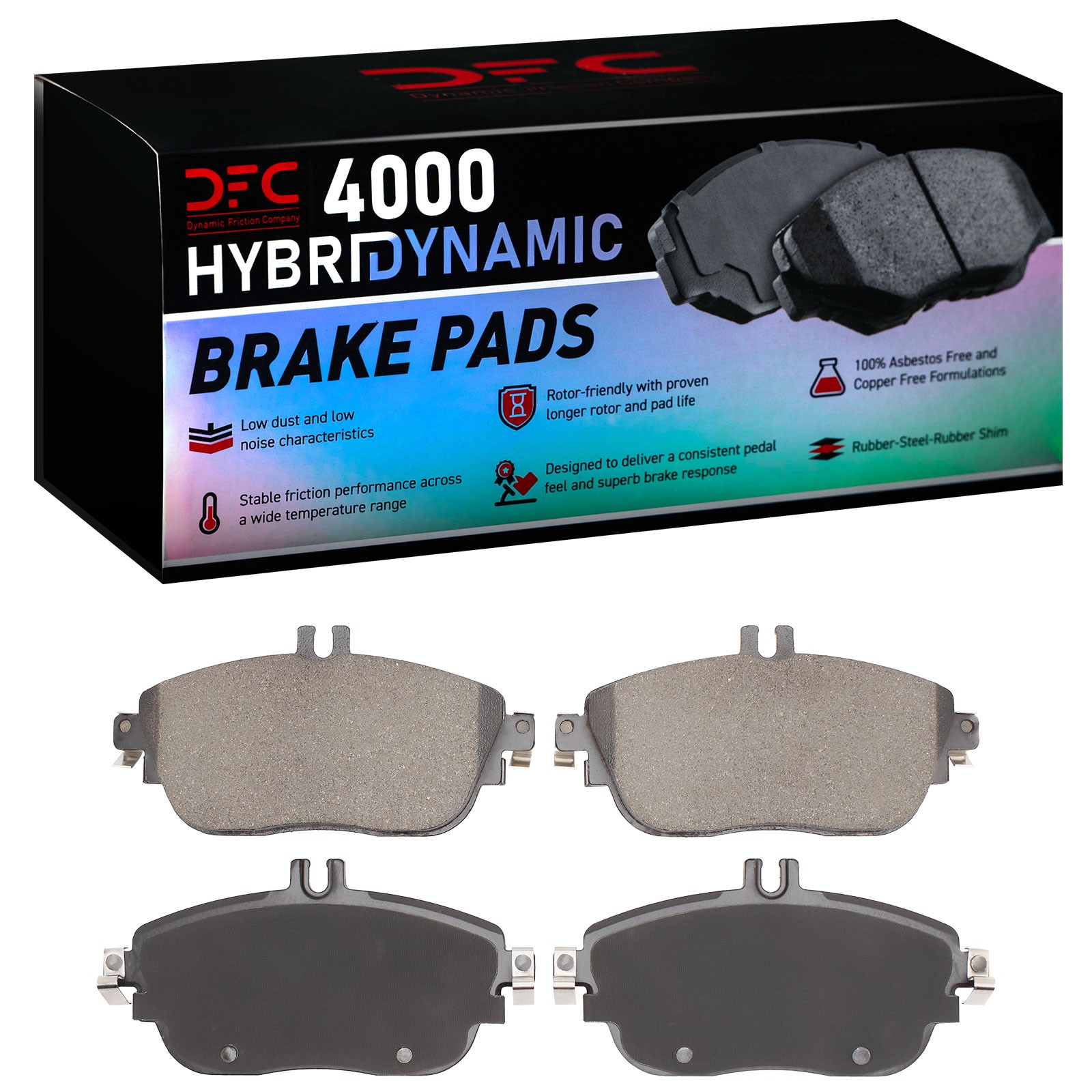 DYN 4000-1694-00 DFC 4000 HybriDynamic Brake Pads - Image 2