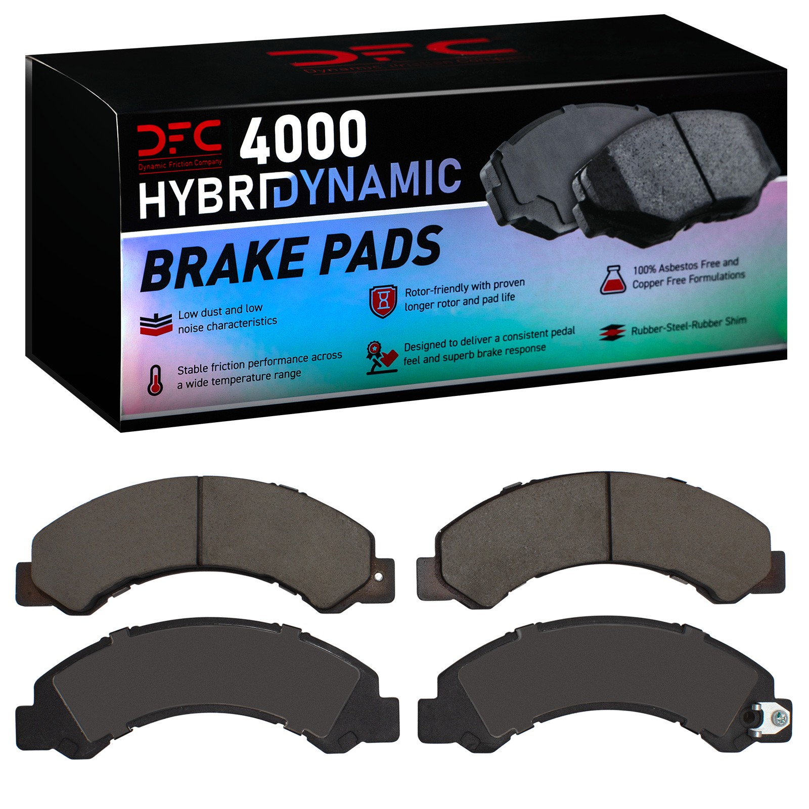 DYN 4000-1695-00 DFC 4000 HybriDynamic Brake Pads