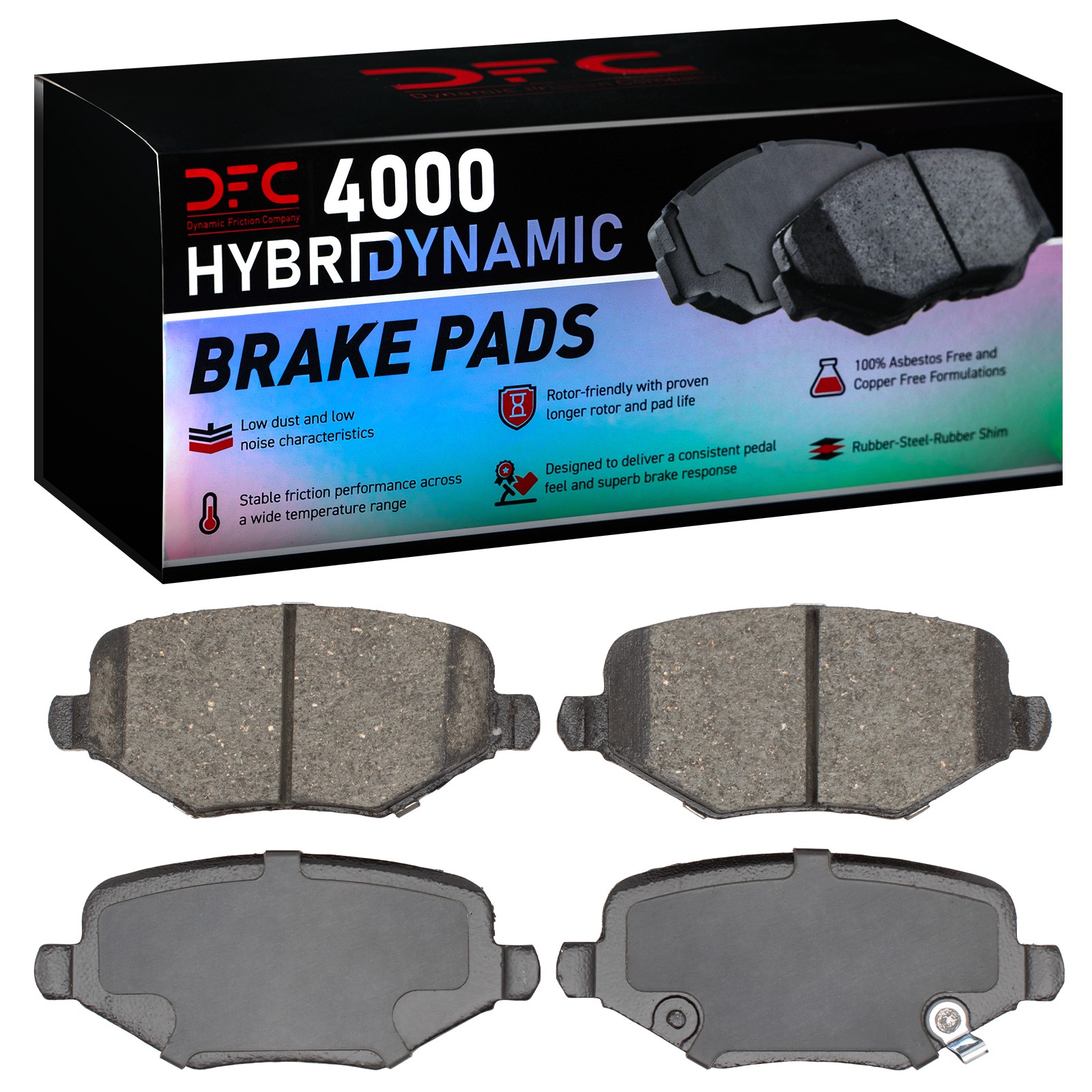 DYN 4000-1719-00 DFC 4000 HybriDynamic Brake Pads - Image 2