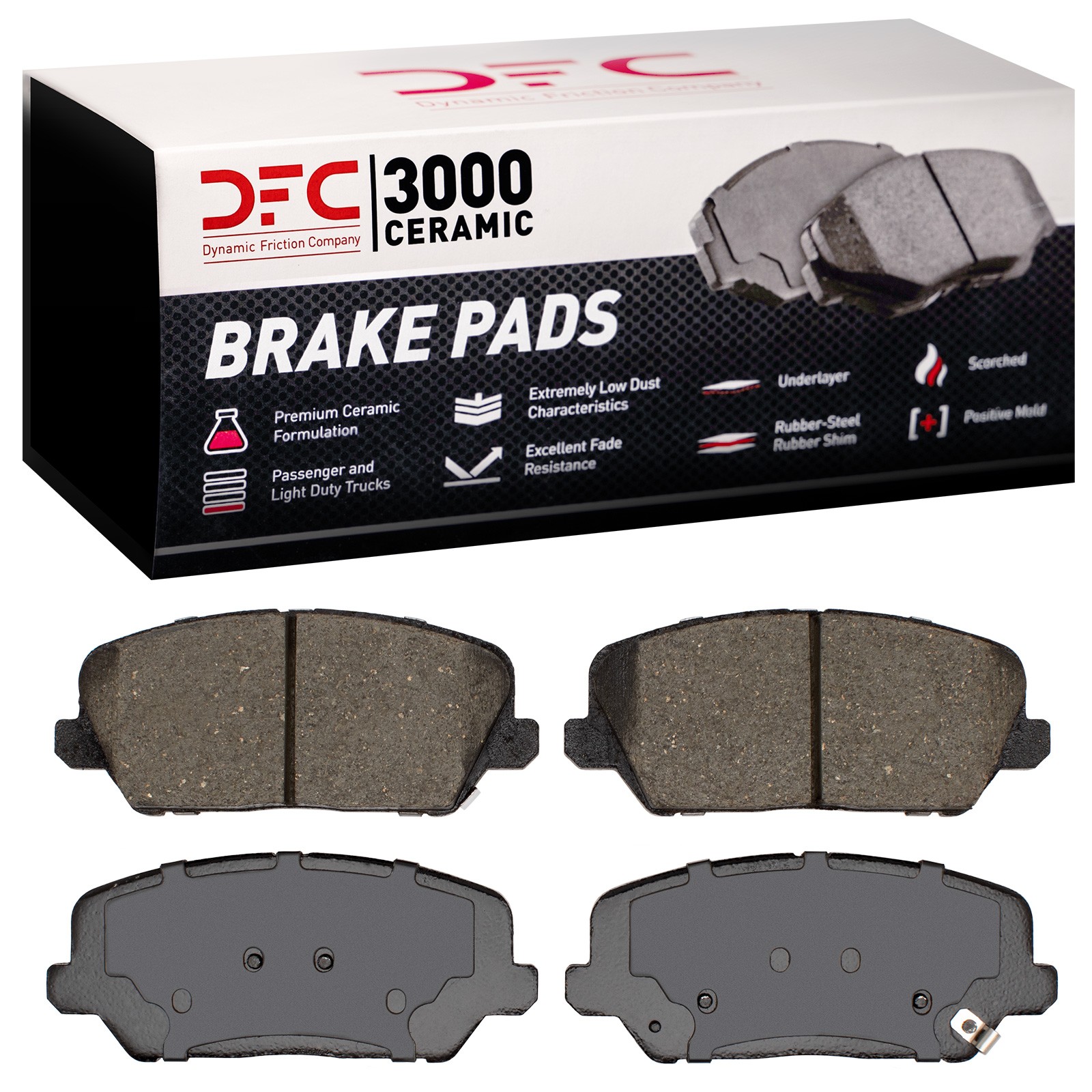 DYN 4000-1735-00 DFC 4000 HybriDynamic Brake Pads - Image 3