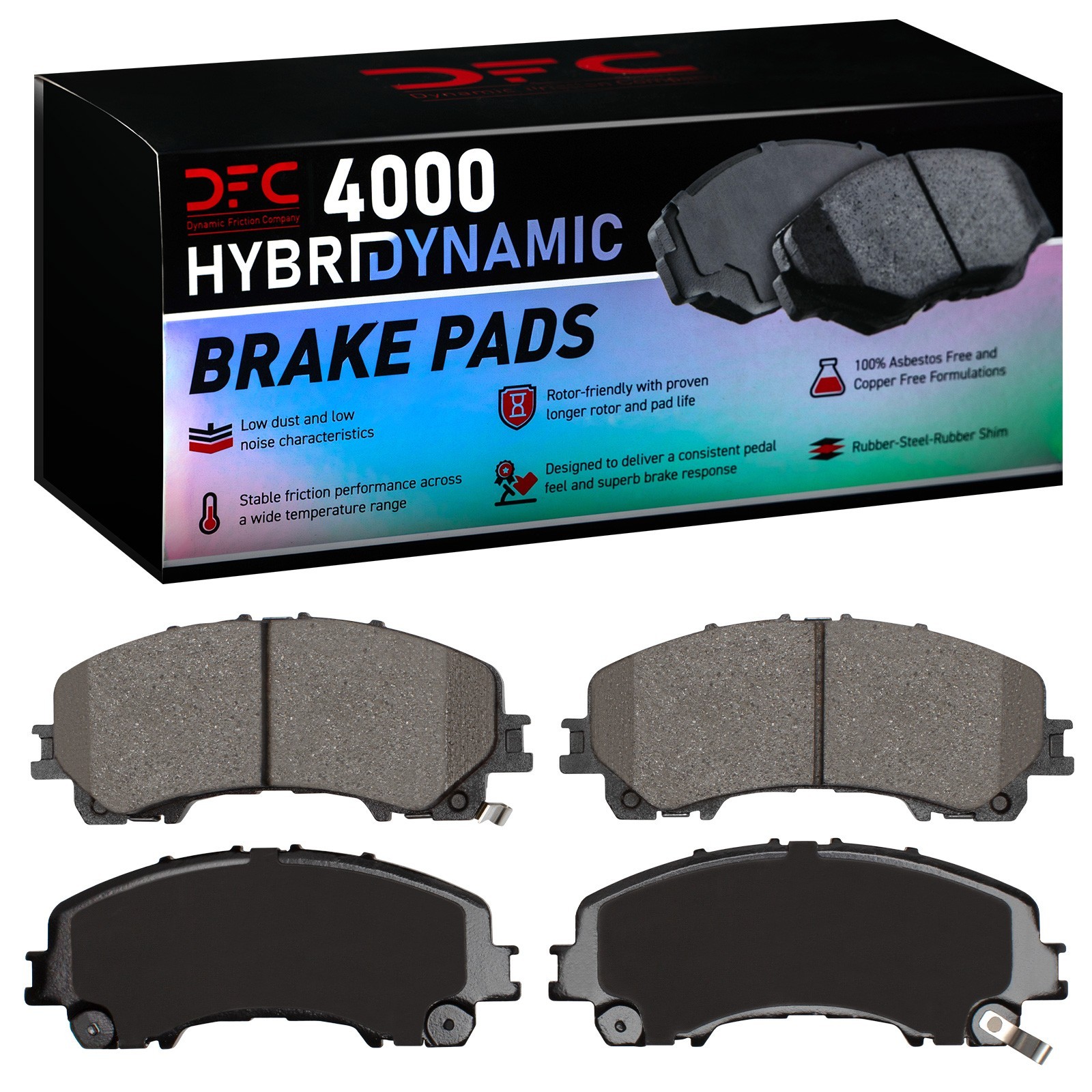 DYN 4000-1736-00 DFC 4000 HybriDynamic Brake Pads - Image 2
