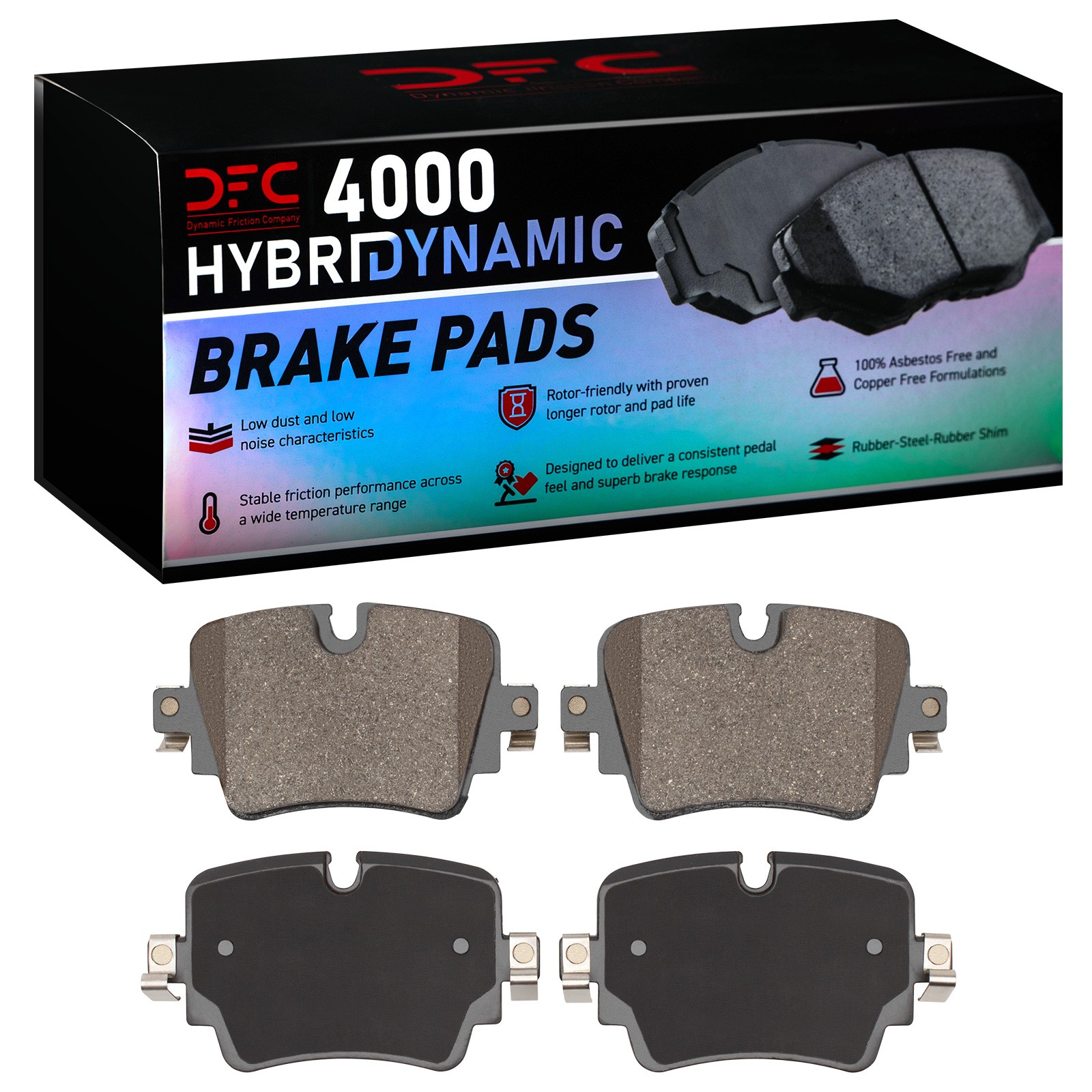 DYN 4000-1752-00 DFC 4000 HybriDynamic Brake Pads - Image 2