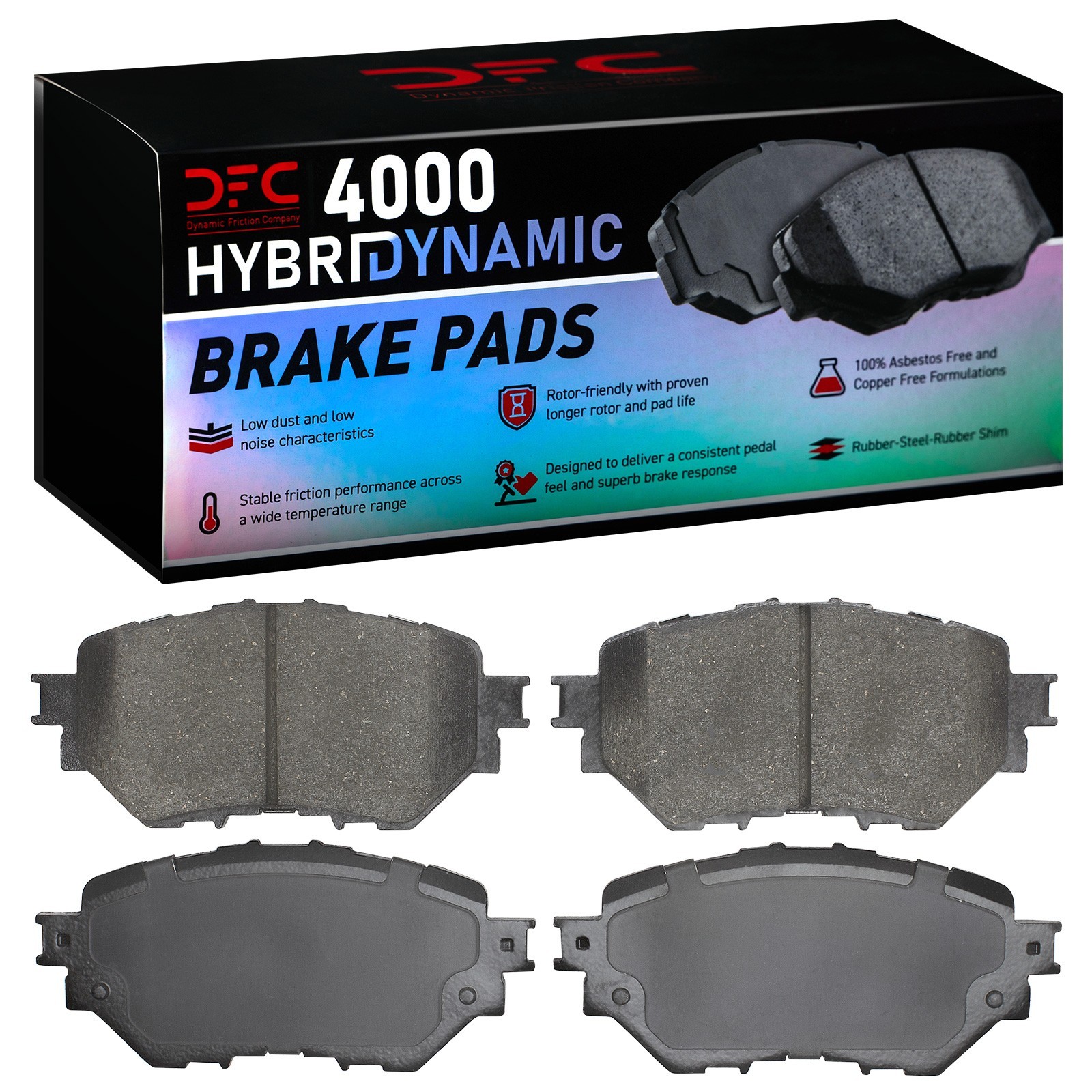 DYN 4000-1759-00 DFC 4000 HybriDynamic Brake Pads - Image 2