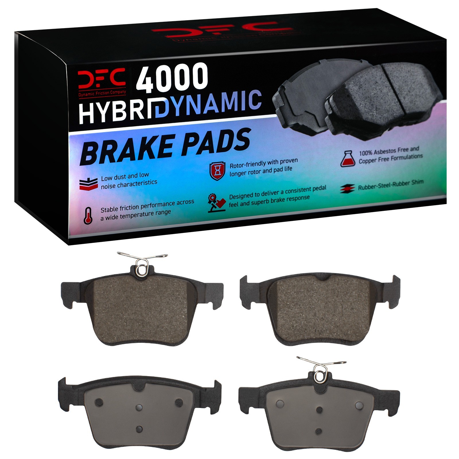 DYN 4000-1761-00 DFC 4000 HybriDynamic Brake Pads - Image 2