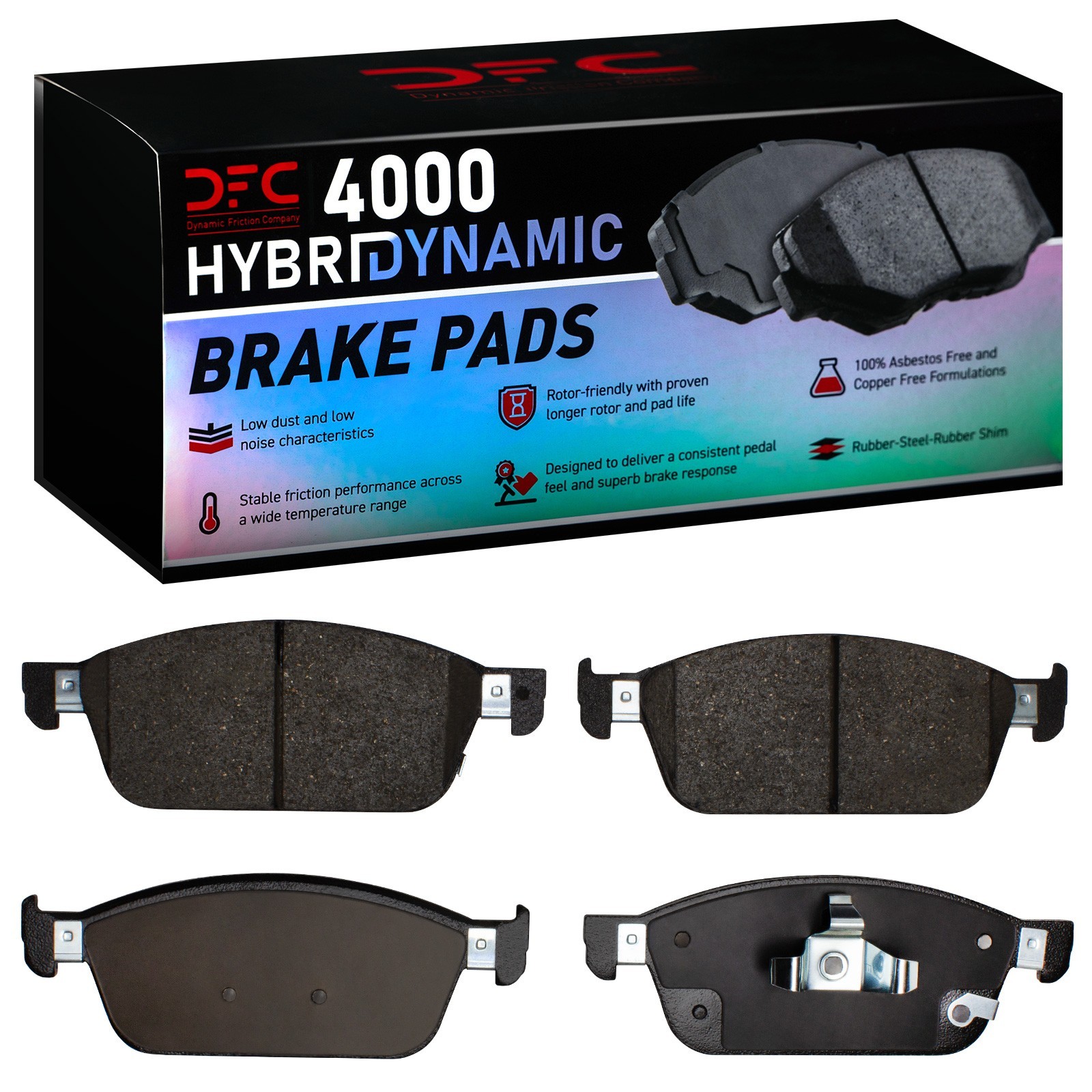 DYN 4000-1771-00 DFC 4000 HybriDynamic Brake Pads - Image 2
