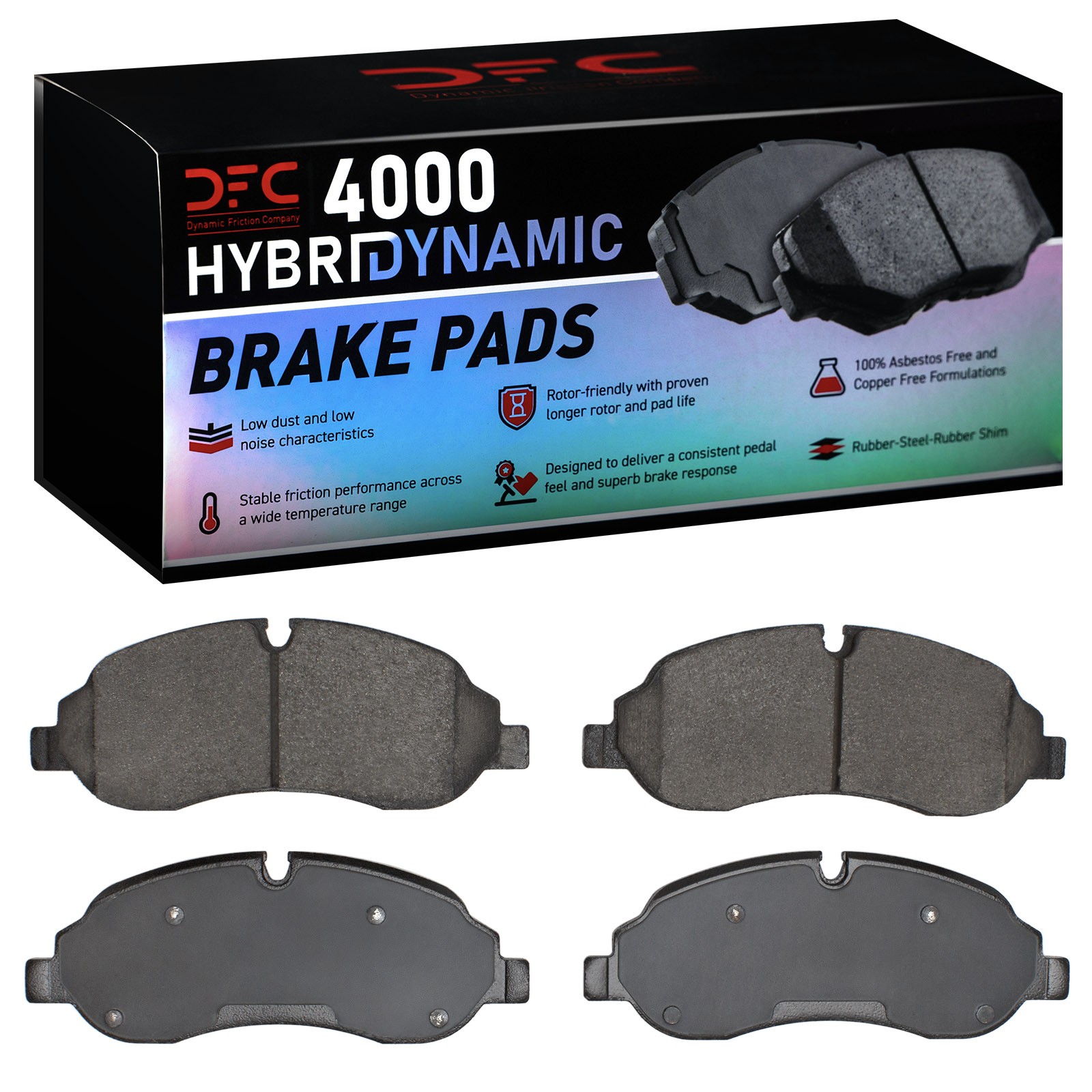 DYN 4000-1774-00 DFC 4000 HybriDynamic Brake Pads - Image 2
