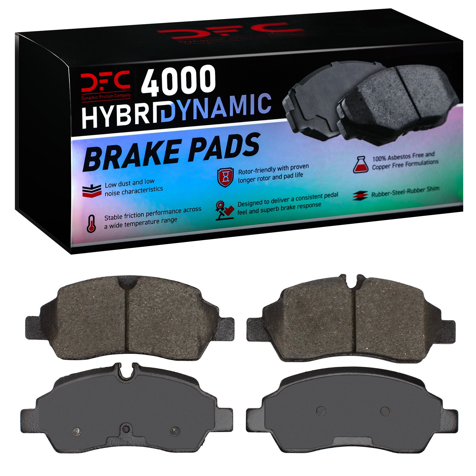 DYN 4000-1775-00 DFC 4000 HybriDynamic Brake Pads - Image 2