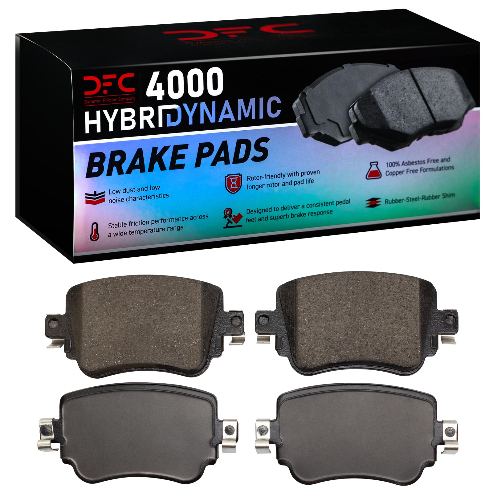 DYN 4000-1779-00 DFC 4000 HybriDynamic Brake Pads - Image 2