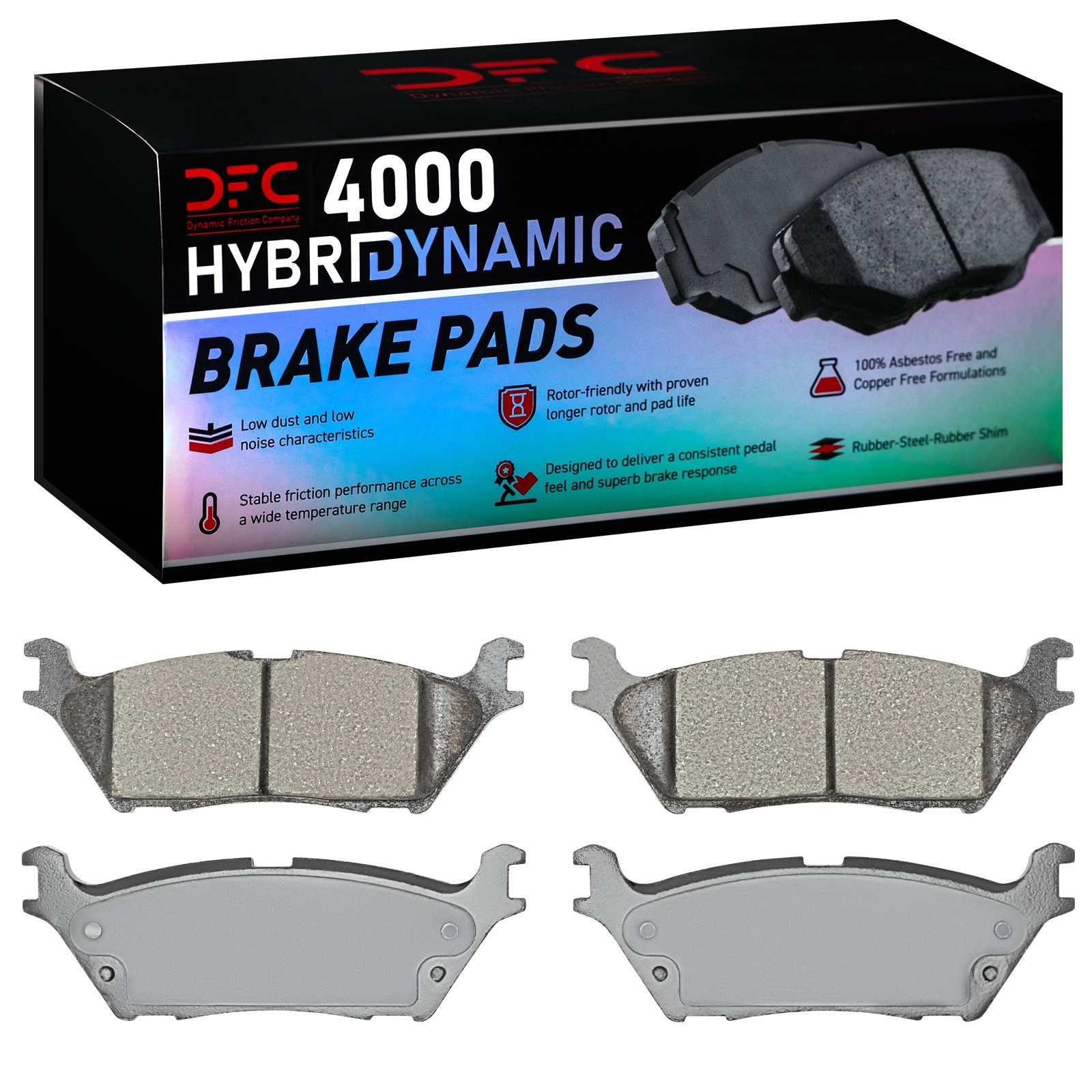 DYN 4000-1790-00 DFC 4000 HybriDynamic Brake Pads - Image 2