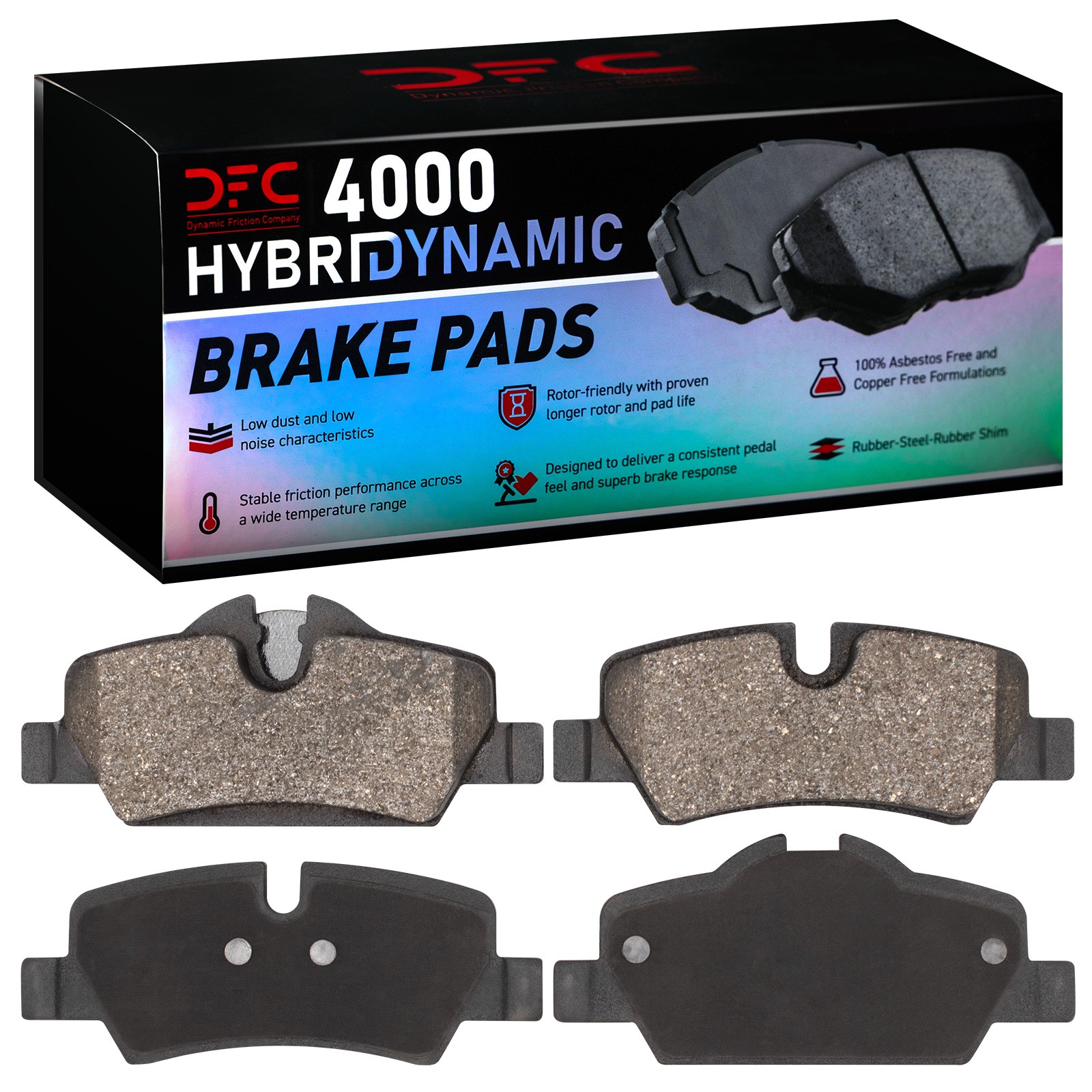 DYN 4000-1800-00 DFC 4000 HybriDynamic Brake Pads - Image 2