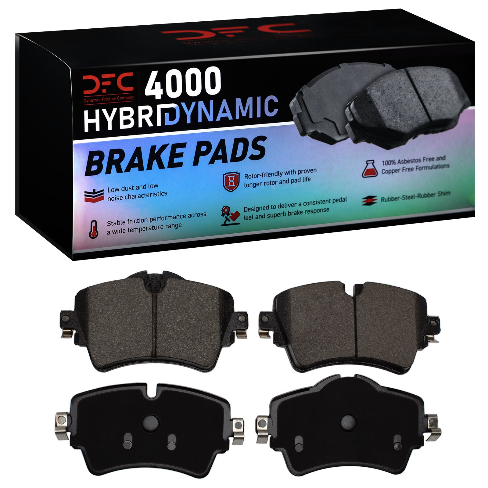 DYN 4000-1801-00 DFC 4000 HybriDynamic Brake Pads - Image 2