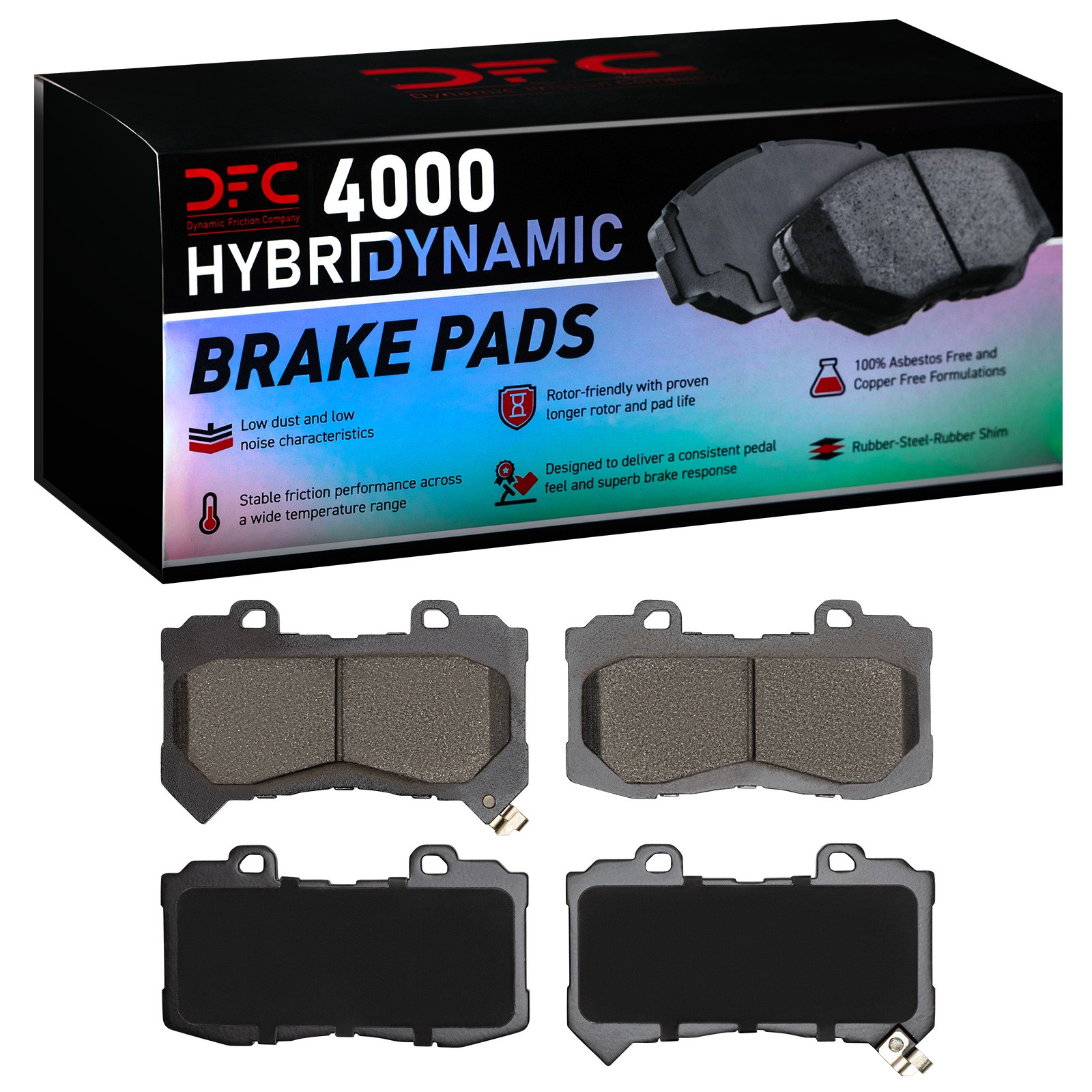 DYN 4000-1802-00 DFC 4000 HybriDynamic Brake Pads - Image 2