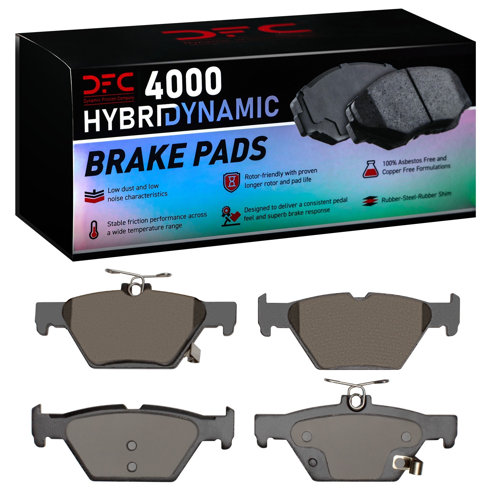 DYN 4000-1808-00 DFC 4000 HybriDynamic Brake Pads - Image 2