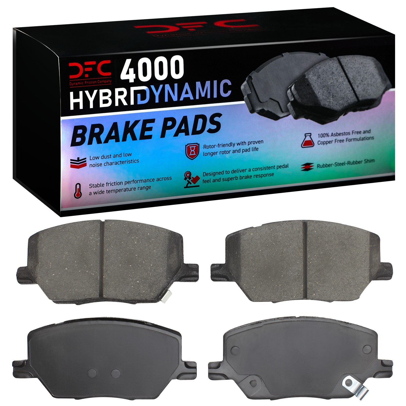 DYN 4000-1811-00 DFC 4000 HybriDynamic Brake Pads - Image 2