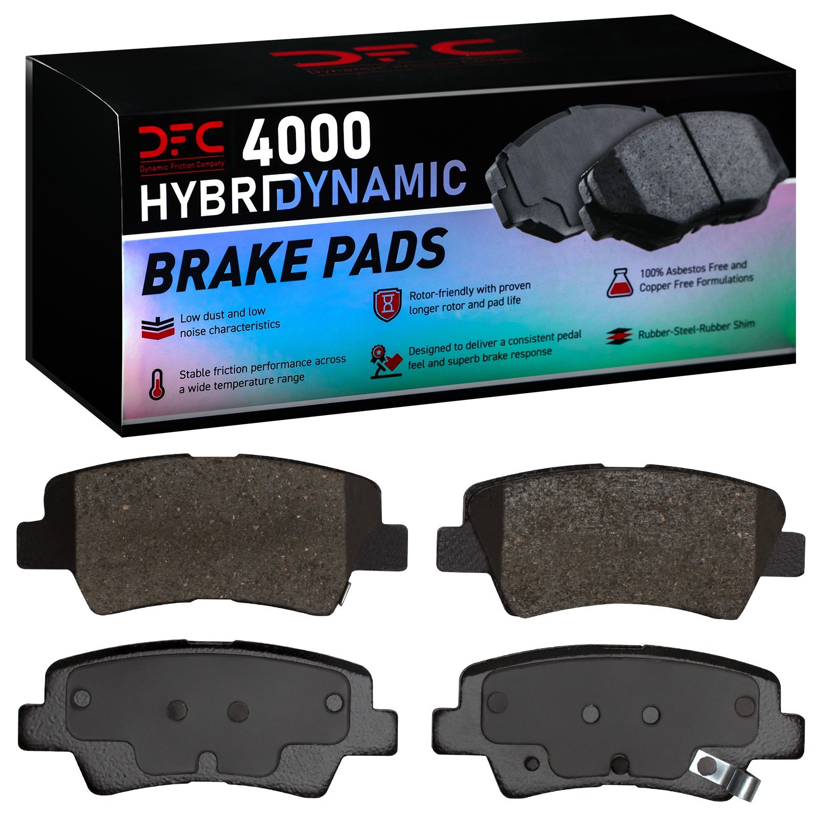 DYN 4000-1812-00 DFC 4000 HybriDynamic Brake Pads - Image 2