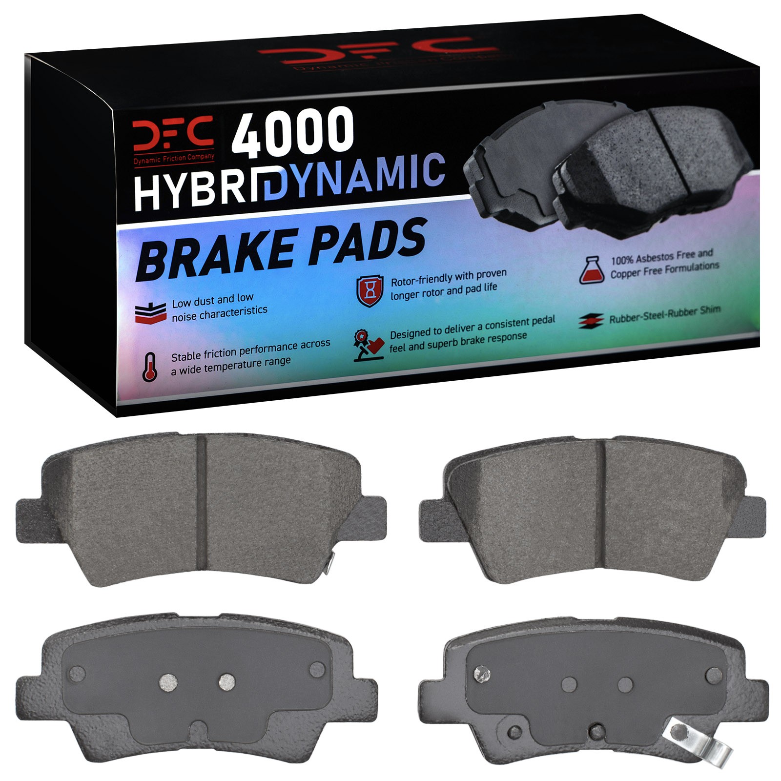 DYN 4000-1813-00 DFC 4000 HybriDynamic Brake Pads - Image 2
