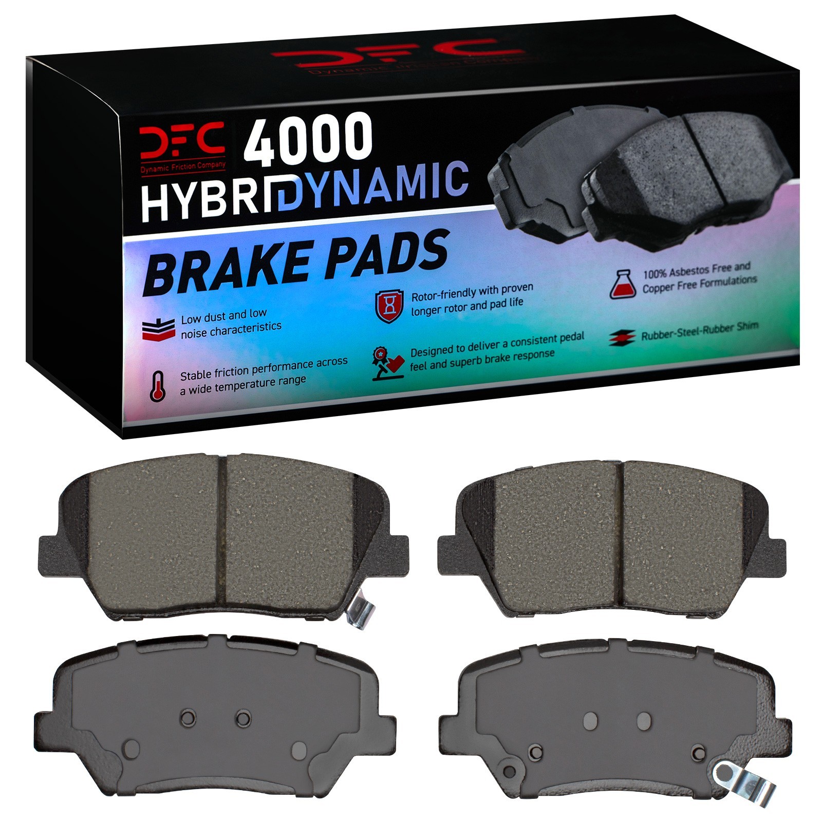 DYN 4000-1815-00 DFC 4000 HybriDynamic Brake Pads - Image 2