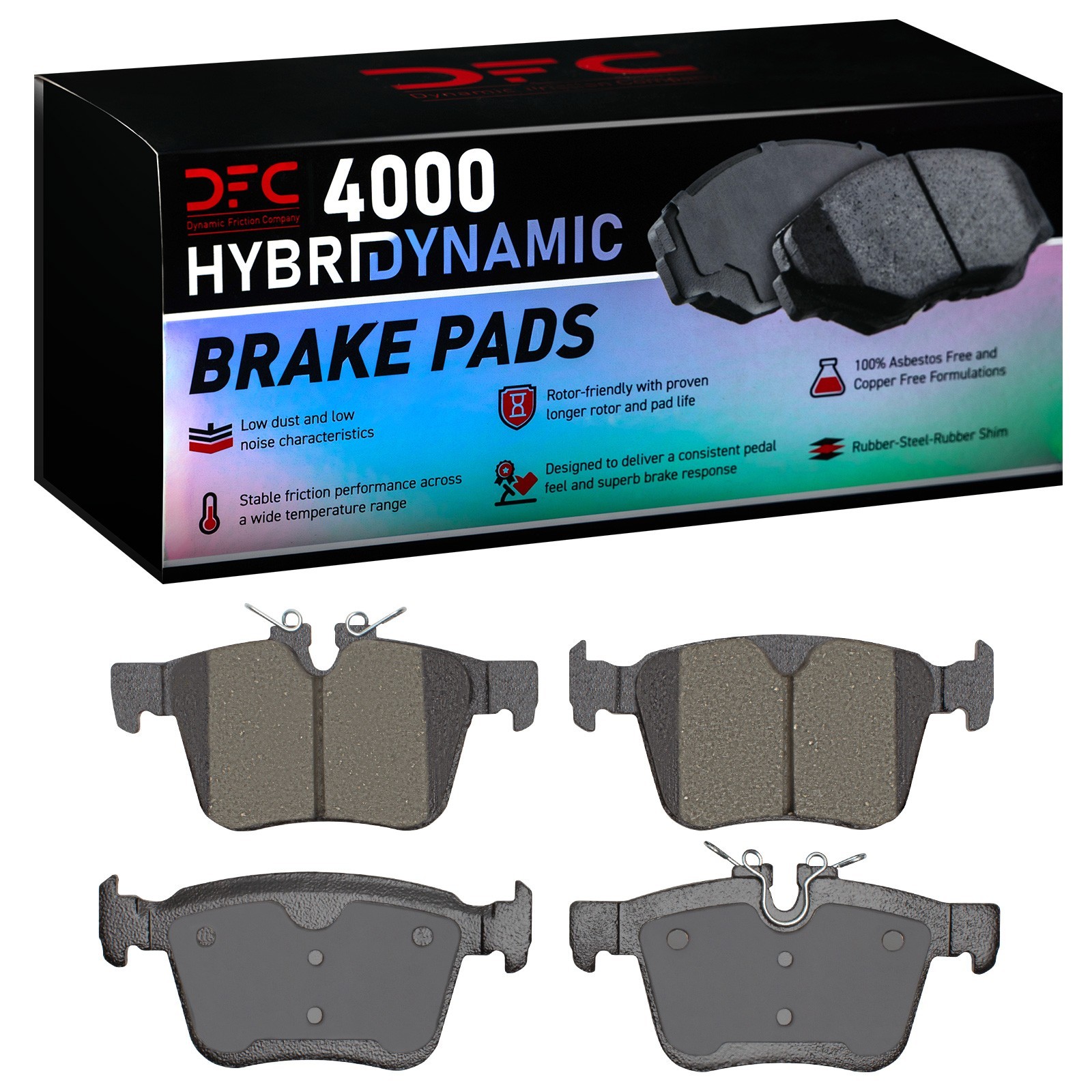 DYN 4000-1821-00 DFC 4000 HybriDynamic Brake Pads - Image 2