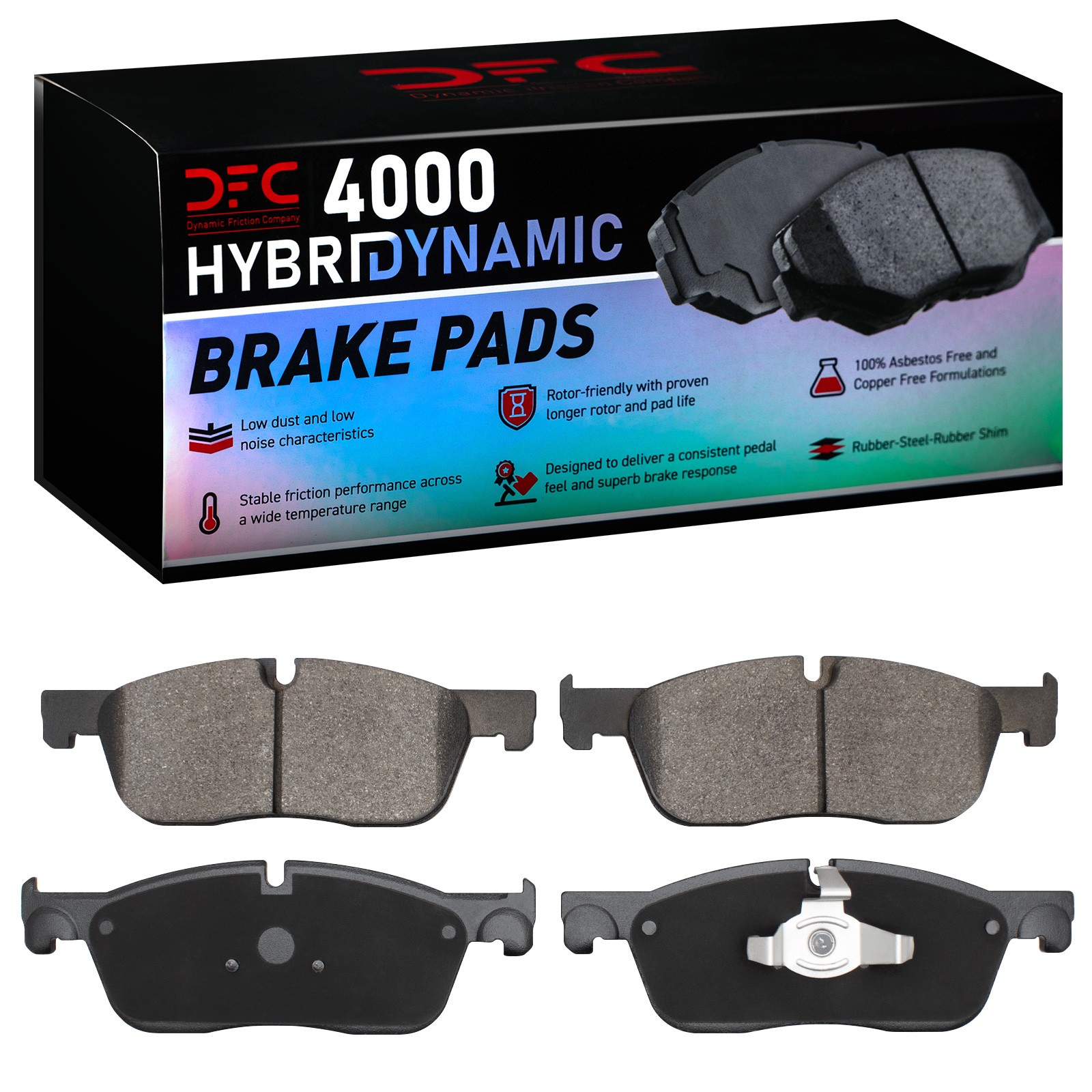 DYN 4000-1838-00 DFC 4000 HybriDynamic Brake Pads - Image 2