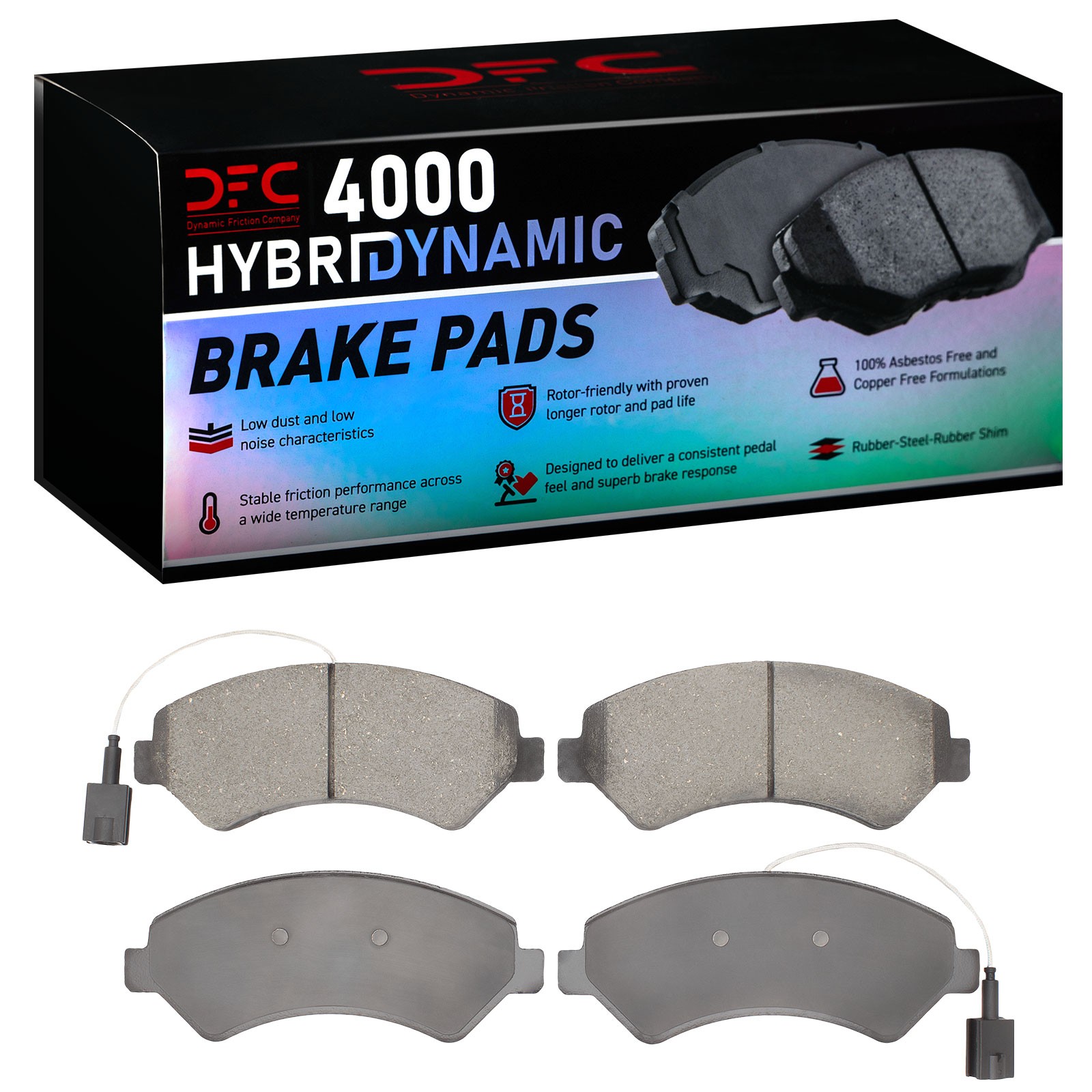 DYN 4000-1842-00 DFC 4000 HybriDynamic Brake Pads - Image 2