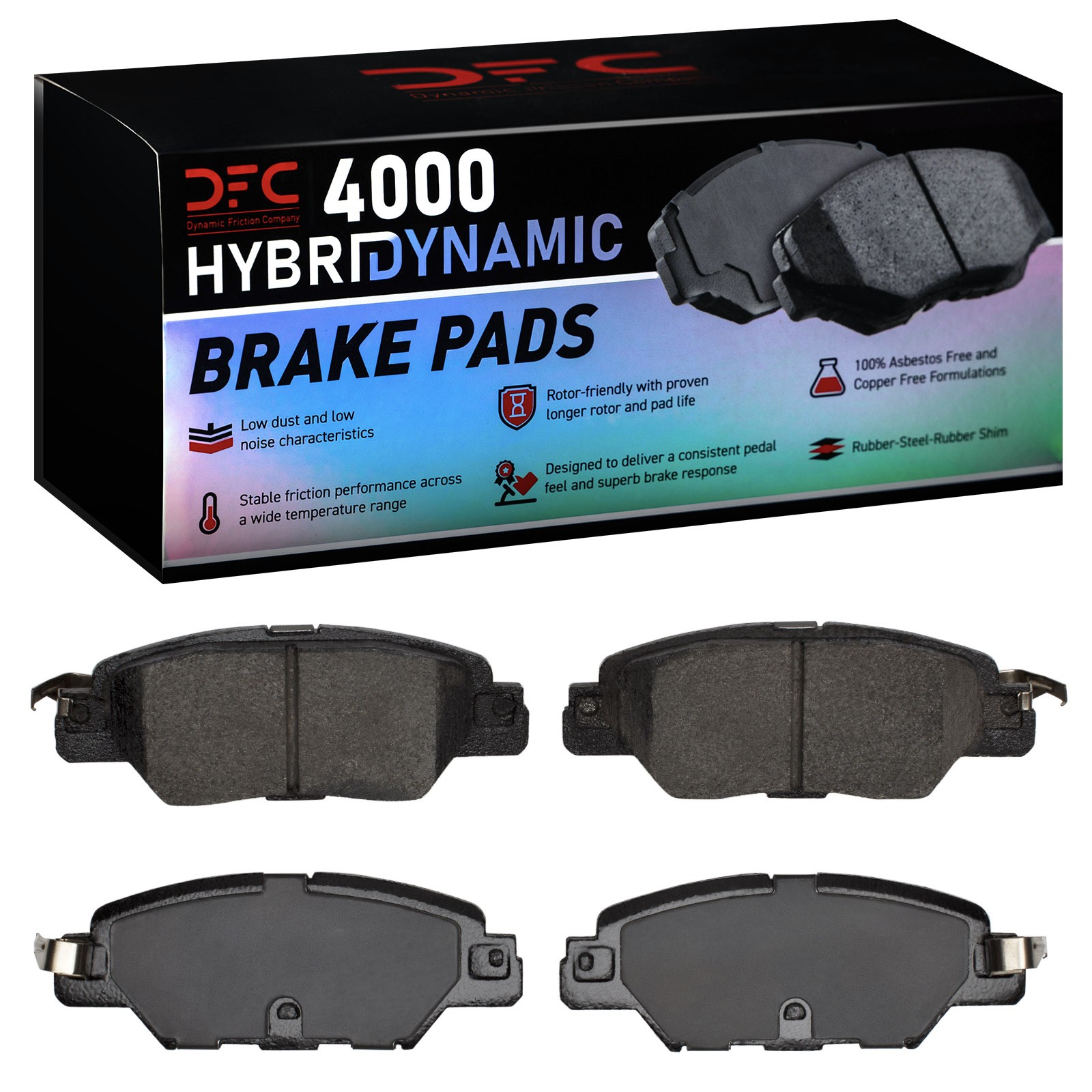 DYN 4000-1846-00 DFC 4000 HybriDynamic Brake Pads - Image 2
