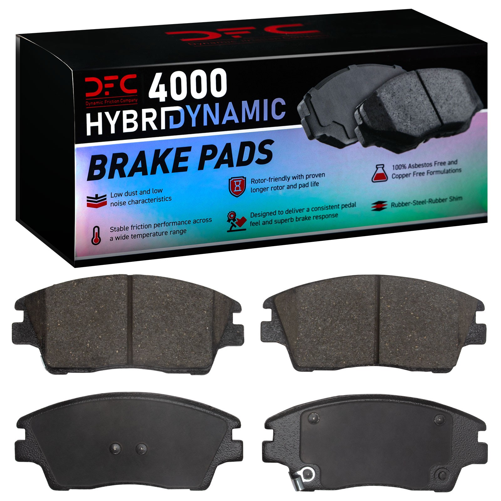 DYN 4000-1847-00 DFC 4000 HybriDynamic Brake Pads - Image 2
