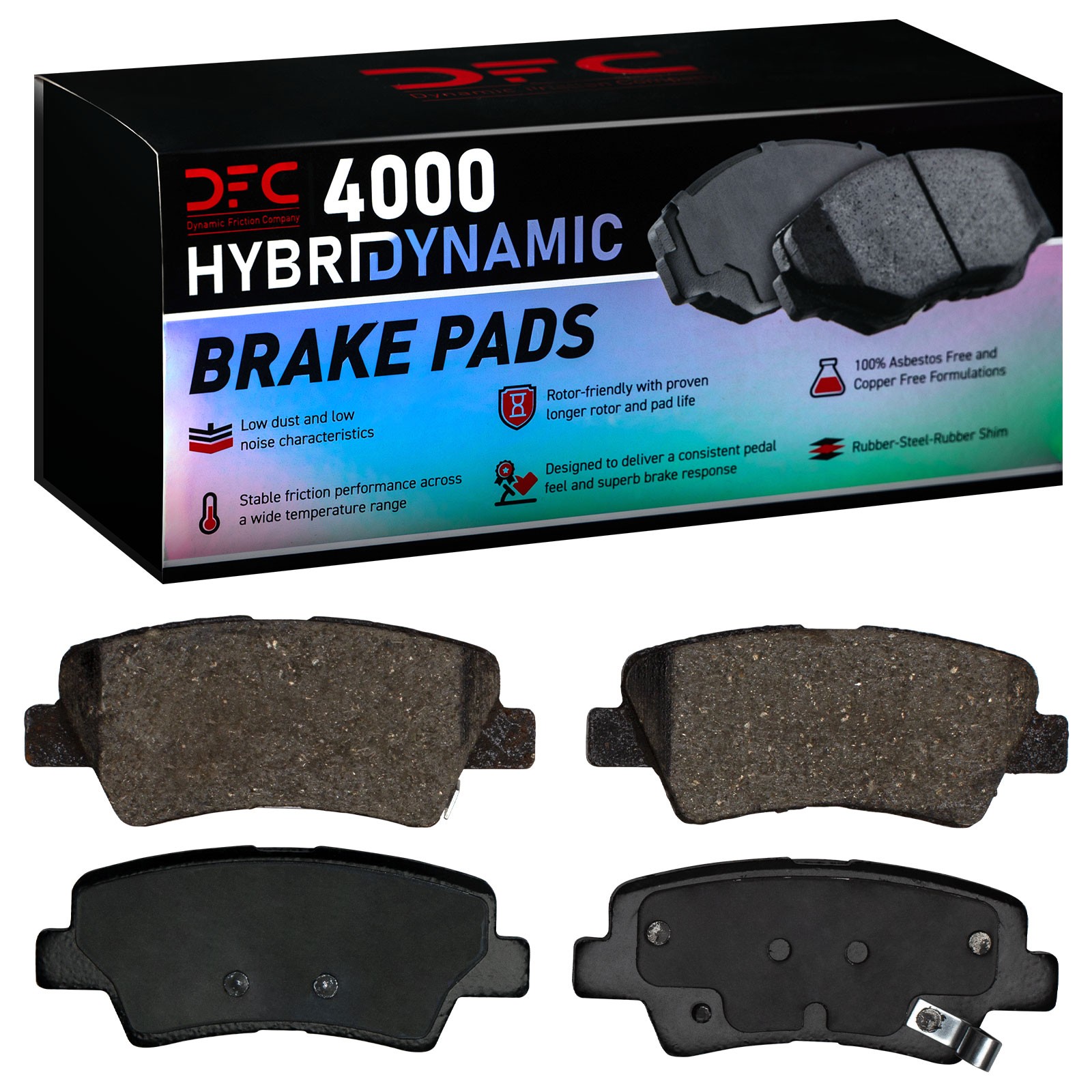 DYN 4000-1848-00 DFC 4000 HybriDynamic Brake Pads - Image 2