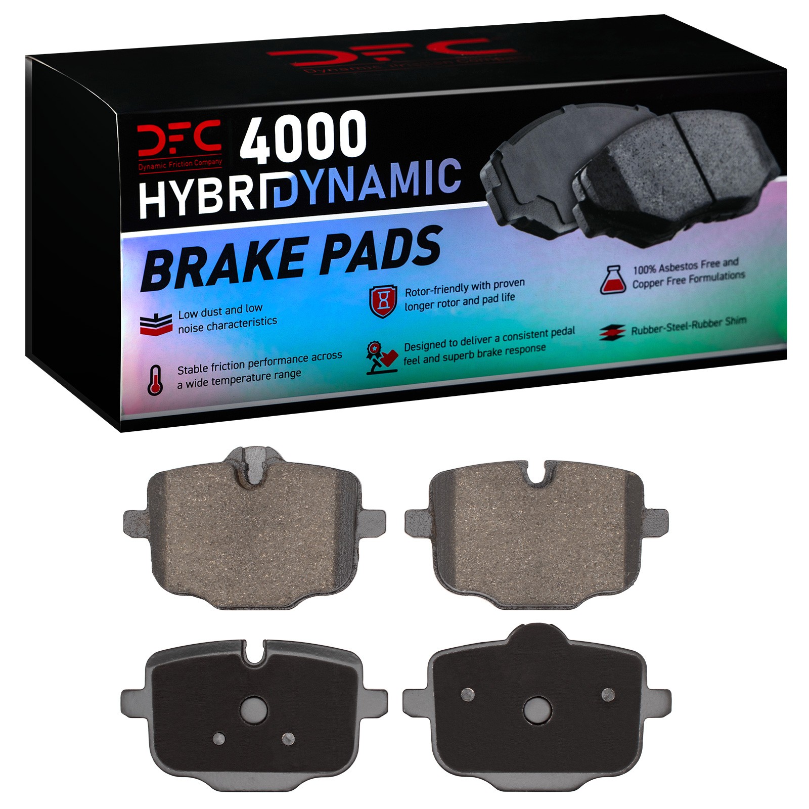 DYN 4000-1850-00 DFC 4000 HybriDynamic Brake Pads - Image 2