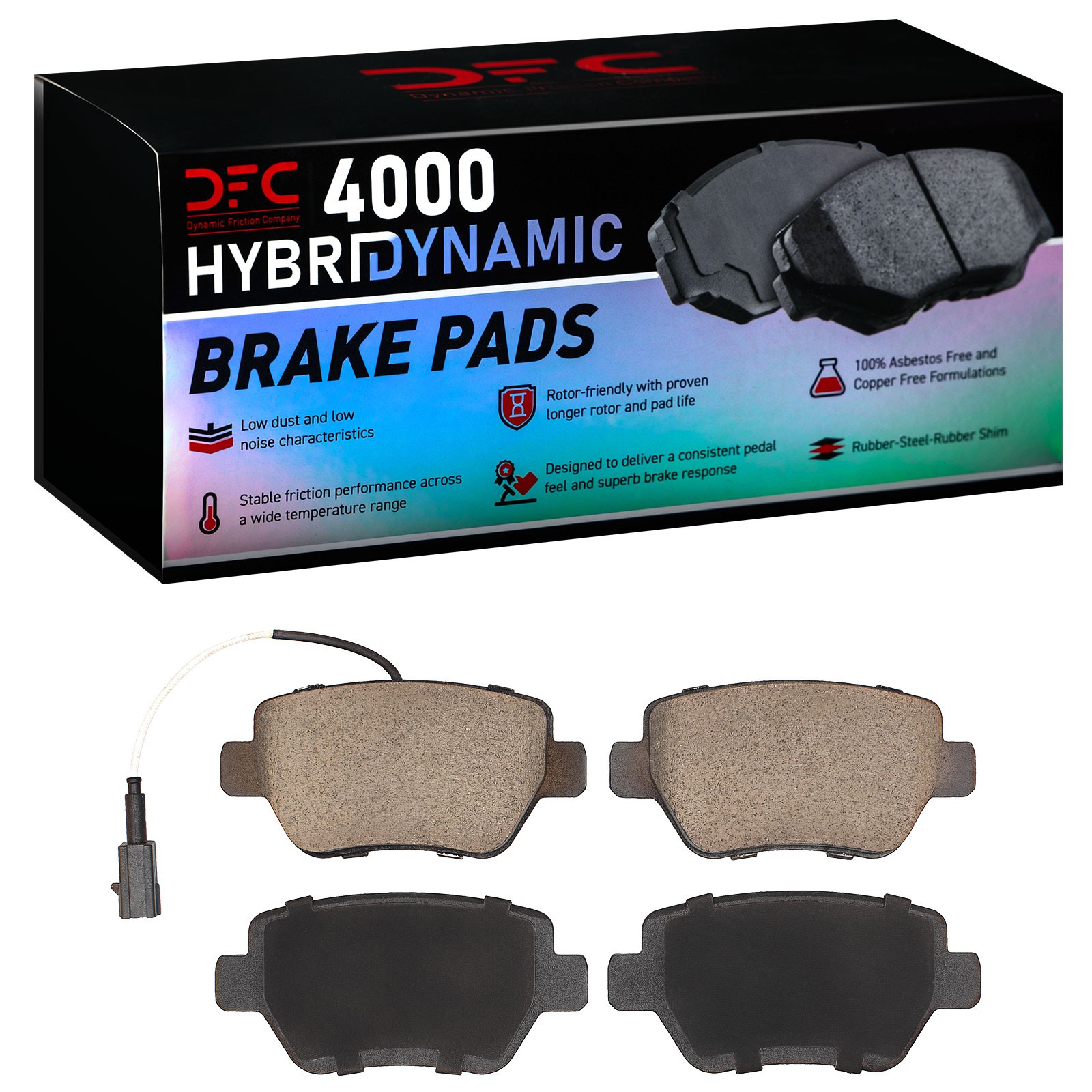 DYN 4000-1851-00 DFC 4000 HybriDynamic Brake Pads - Image 2