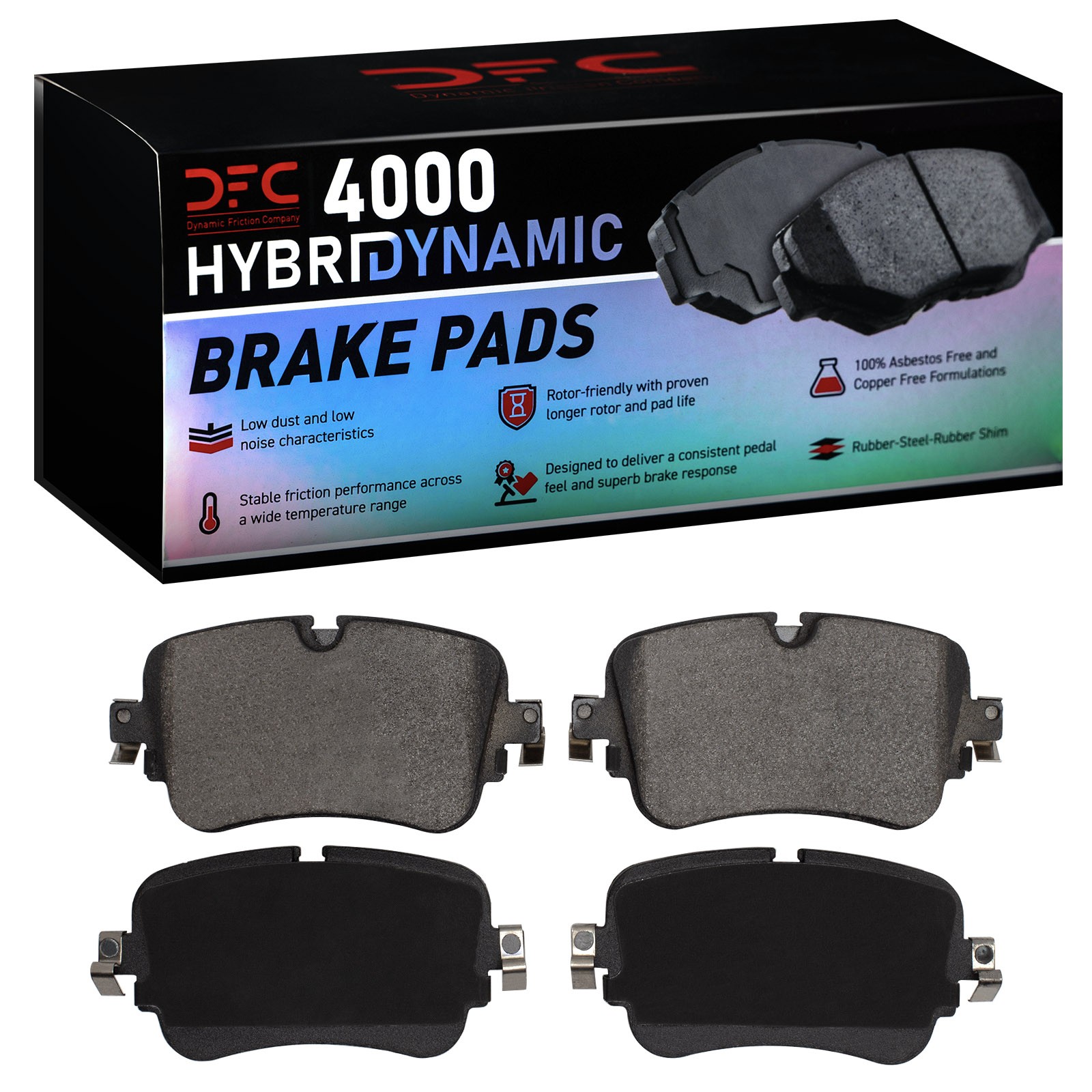 DYN 4000-1895-00 DFC 4000 HybriDynamic Brake Pads - Image 2