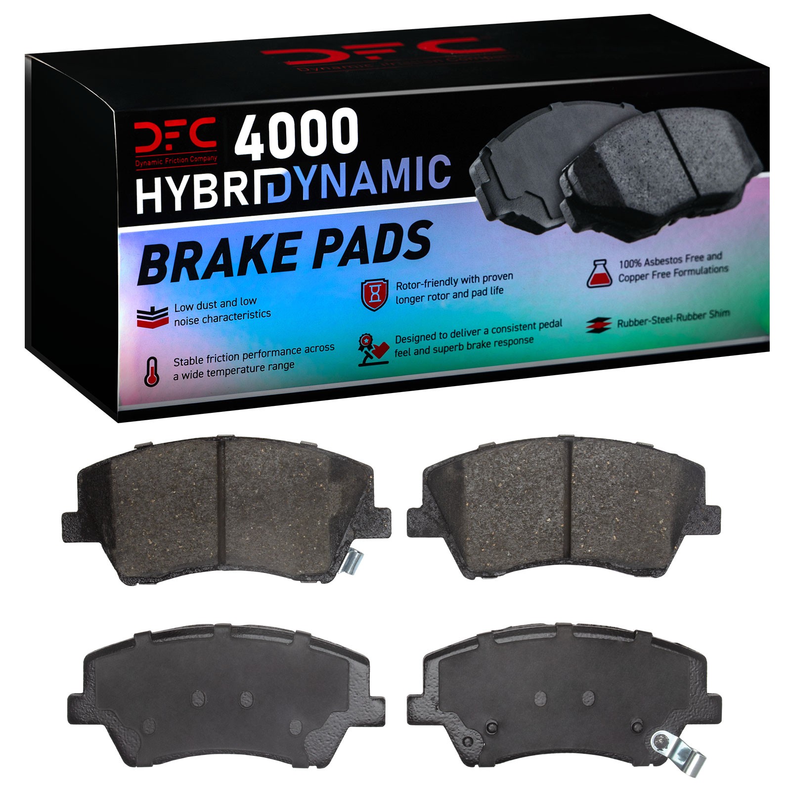 DYN 4000-1912-00 DFC 4000 HybriDynamic Brake Pads - Image 2