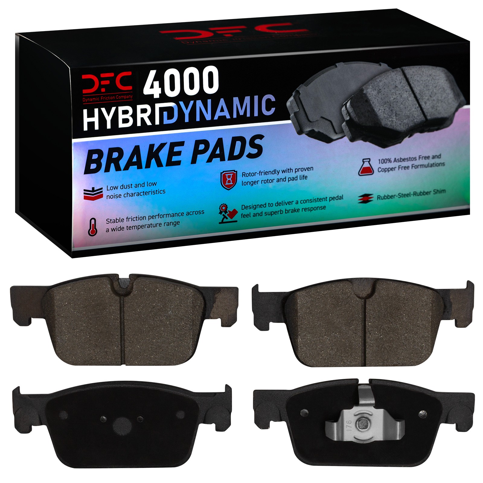 DYN 4000-1924-00 DFC 4000 HybriDynamic Brake Pads - Image 2