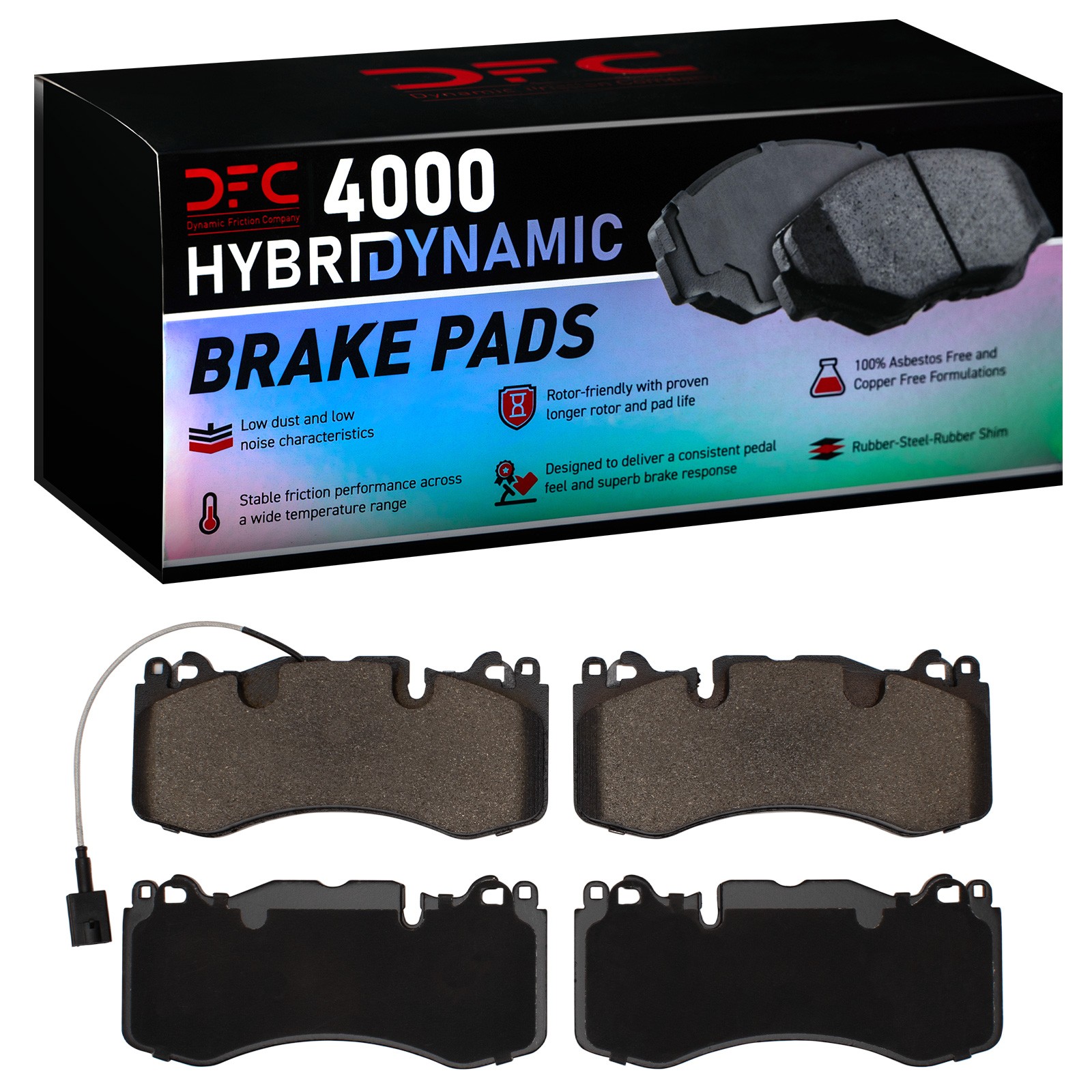 DYN 4000-1990-00 DFC 4000 HybriDynamic Brake Pads - Image 3