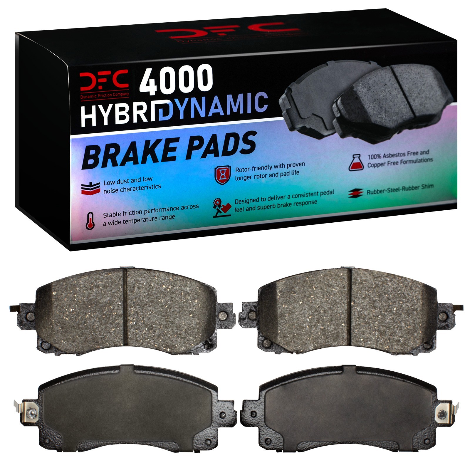 DYN 4000-2045-00 DFC 4000 HybriDynamic Brake Pads - Image 2