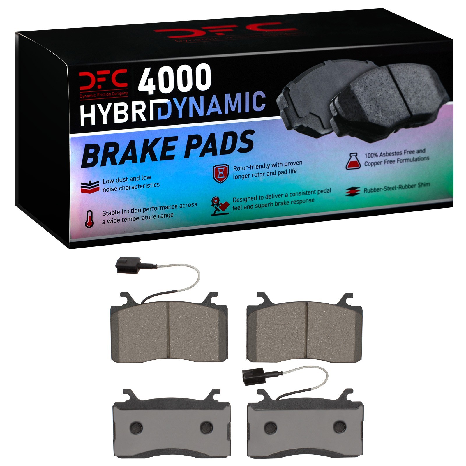 DYN 4000-2052-00 DFC 4000 HybriDynamic Brake Pads - Image 2
