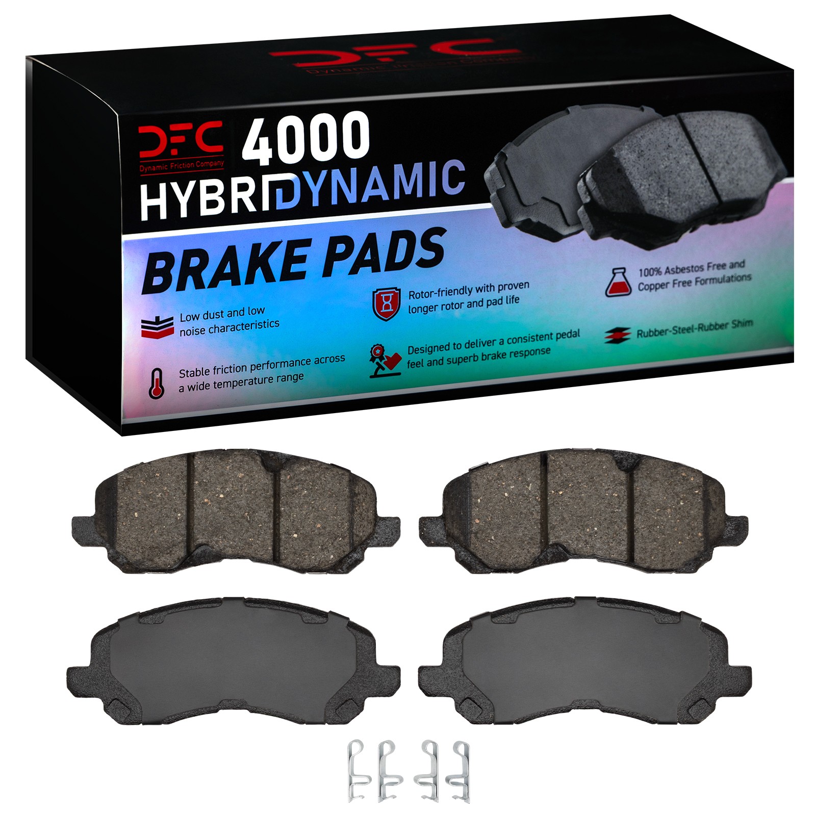 DYN 4000-2057-00 DFC 4000 HybriDynamic Brake Pads - Image 3