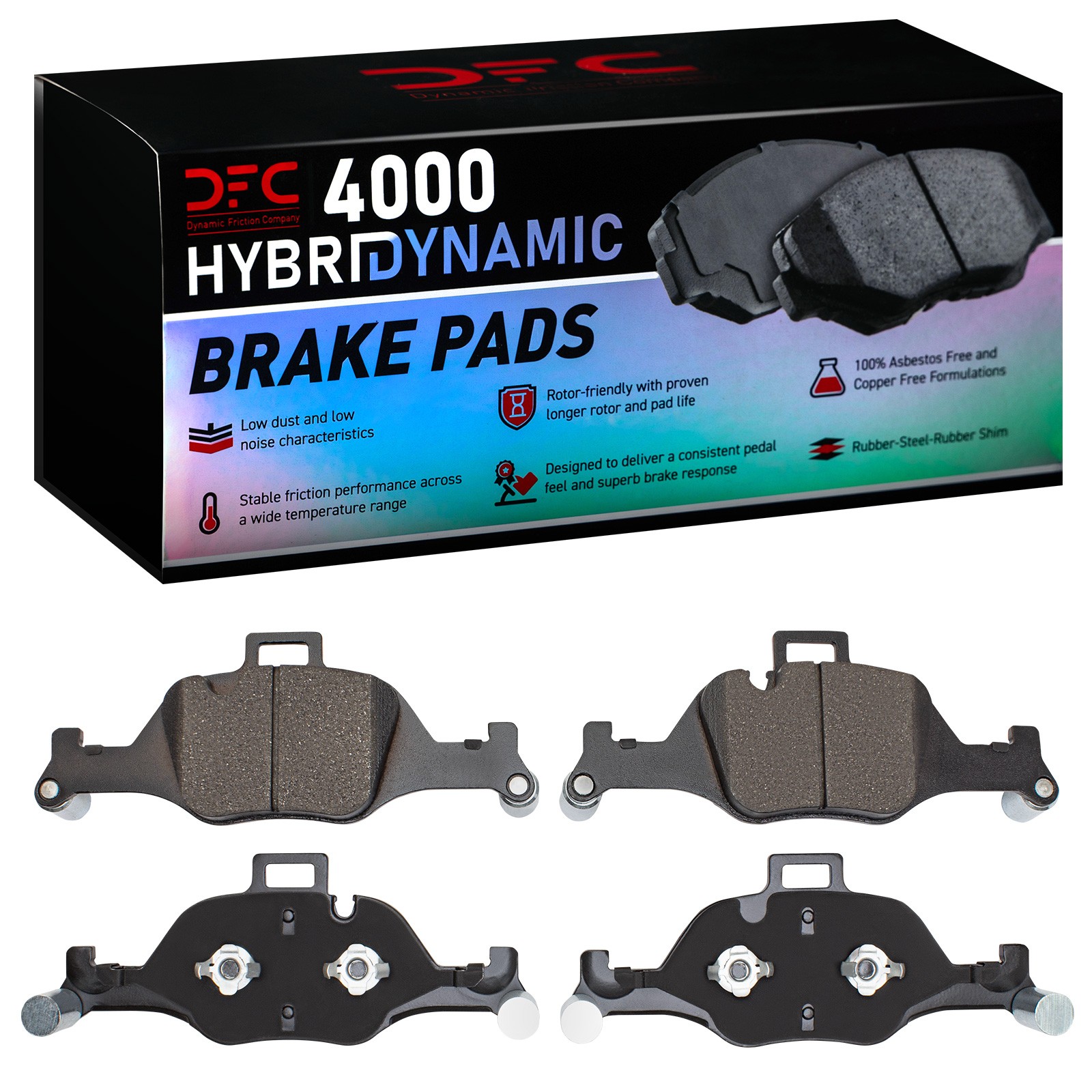 DYN 4000-2060-00 DFC 4000 HybriDynamic Brake Pads - Image 2