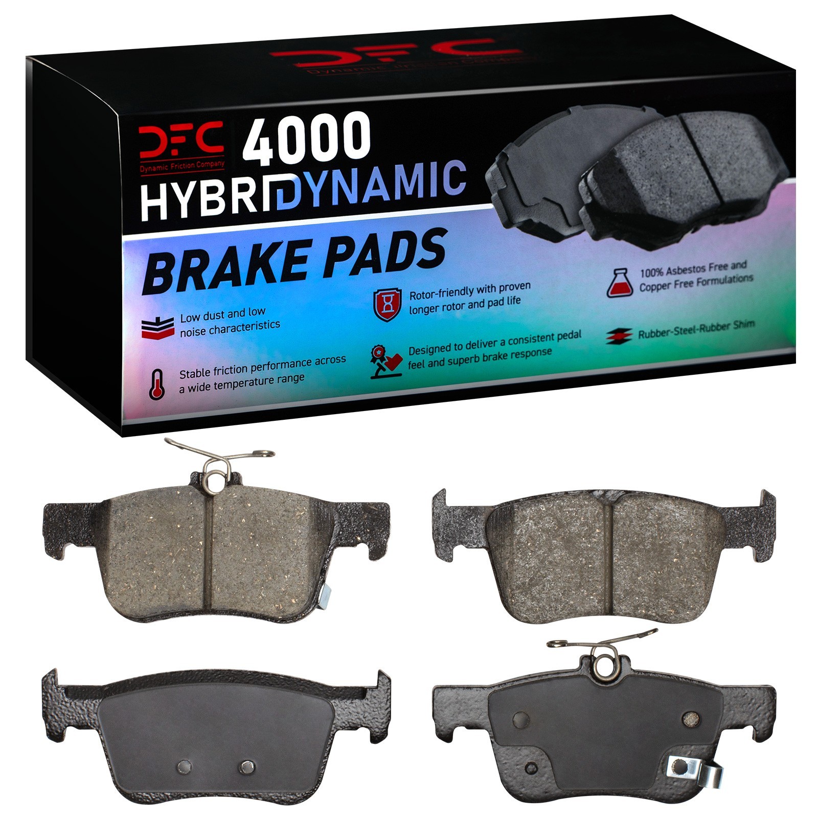DYN 4000-2102-00 DFC 4000 HybriDynamic Brake Pads - Image 2