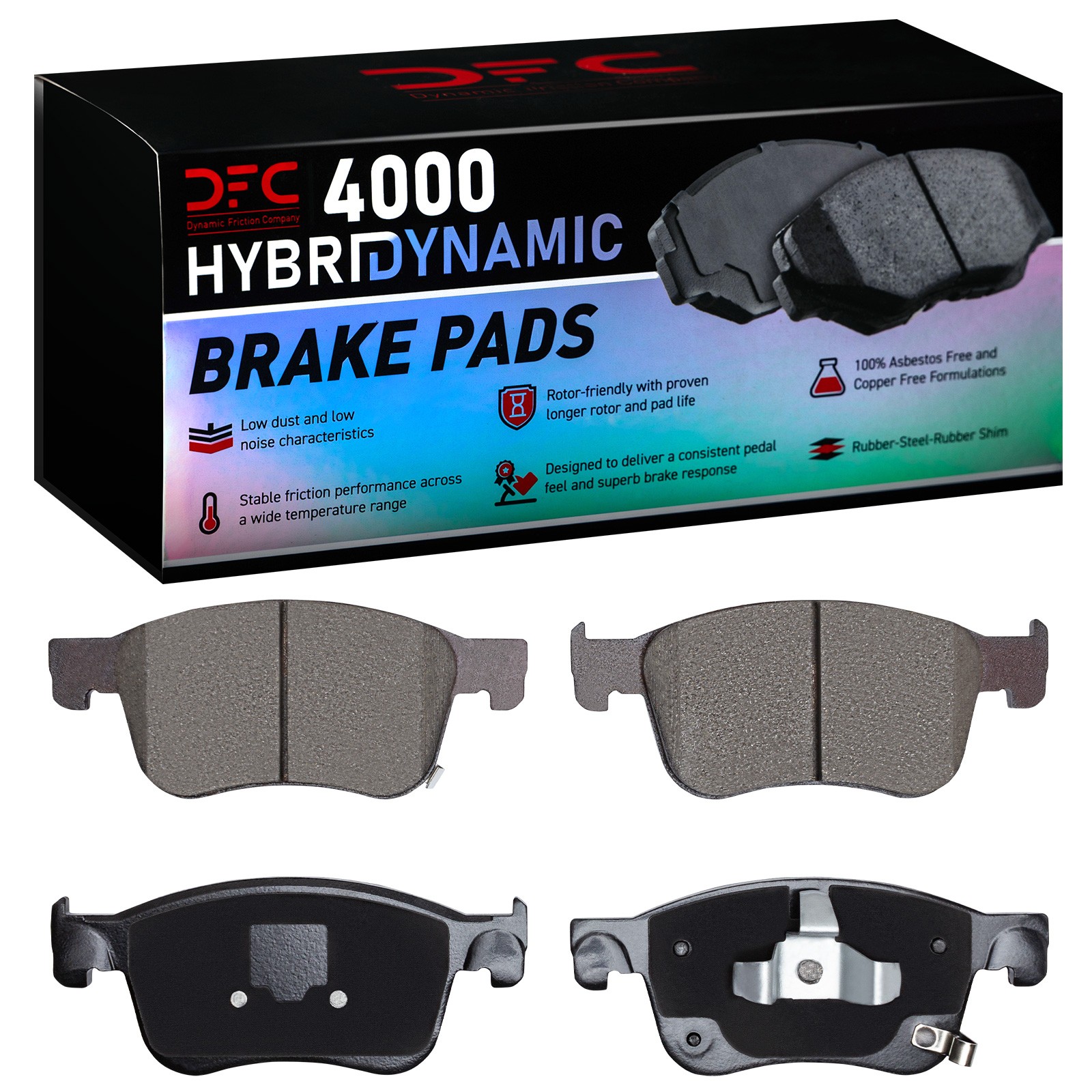 DYN 4000-2115-00 DFC 4000 HybriDynamic Brake Pads - Image 2