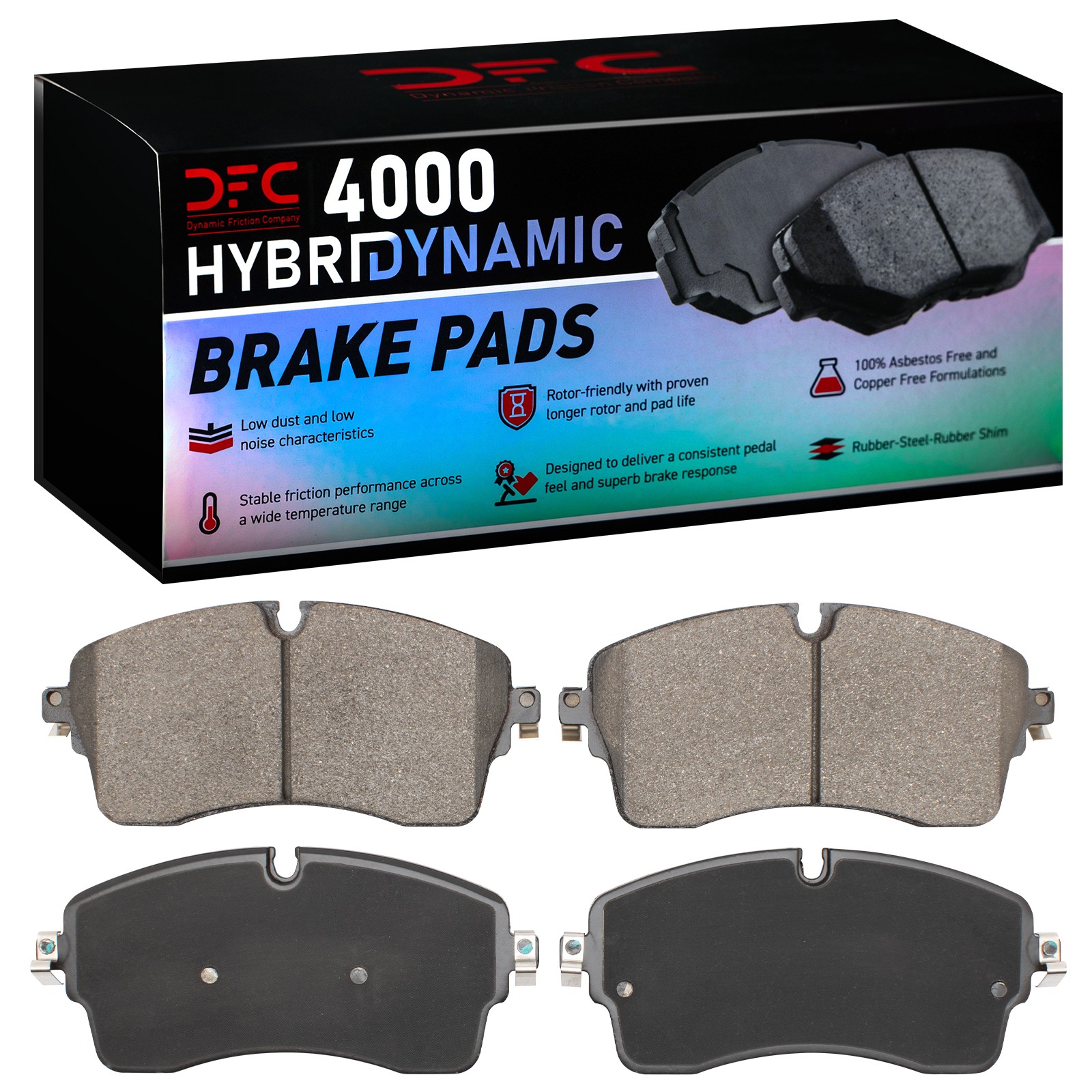 DYN 4000-2133-00 DFC 4000 HybriDynamic Brake Pads - Image 2