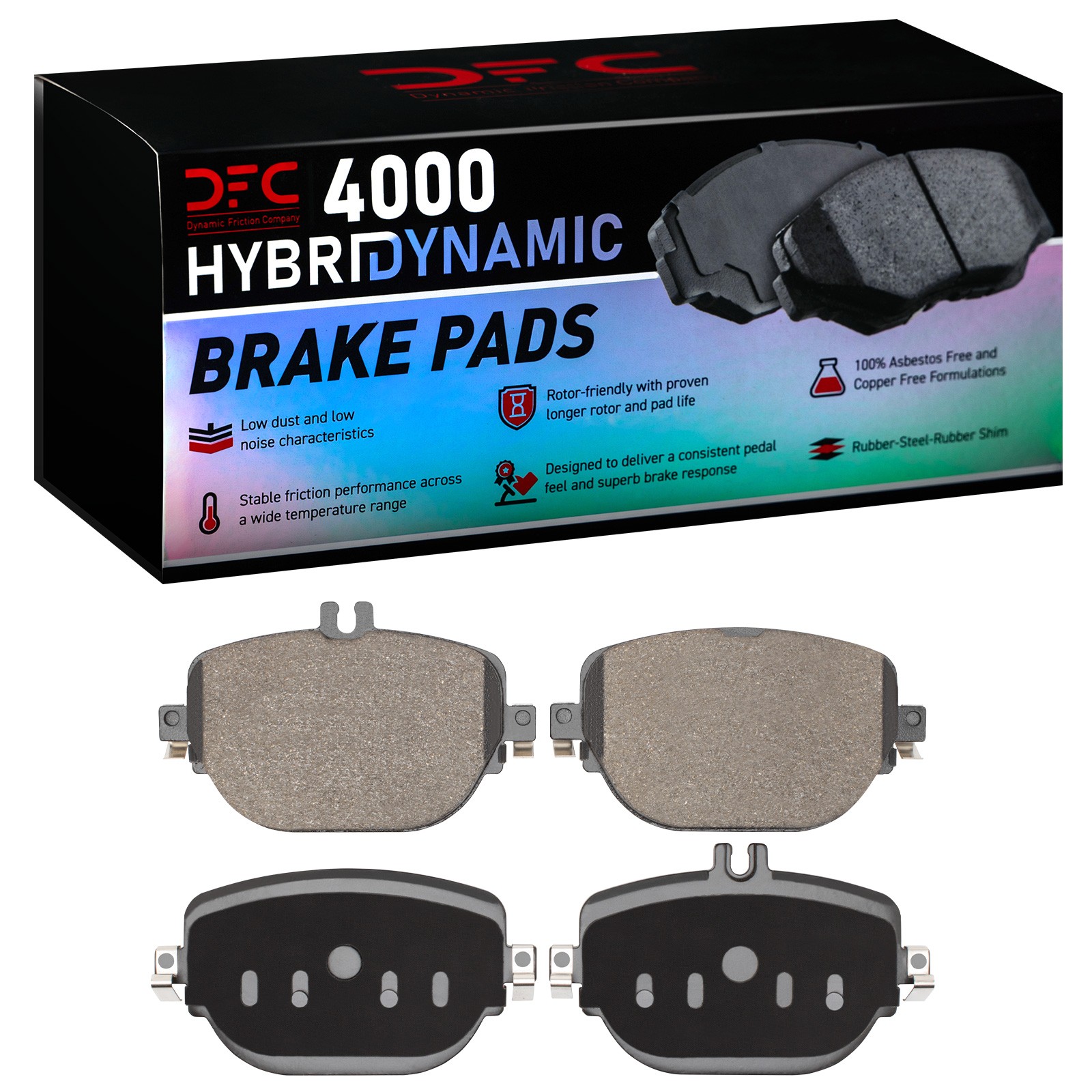DYN 4000-2193-00 DFC 4000 HybriDynamic Brake Pads - Image 2