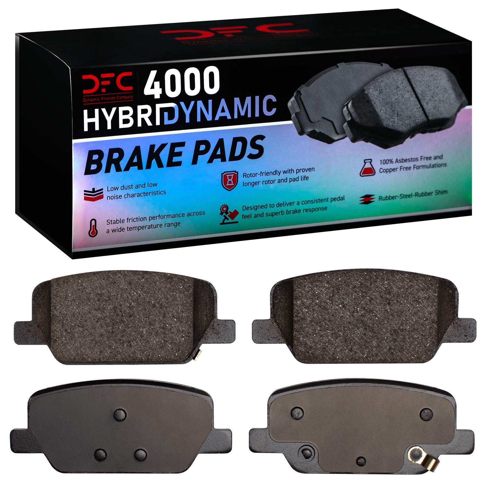 DYN 4000-2199-00 DFC 4000 HybriDynamic Brake Pads - Image 2